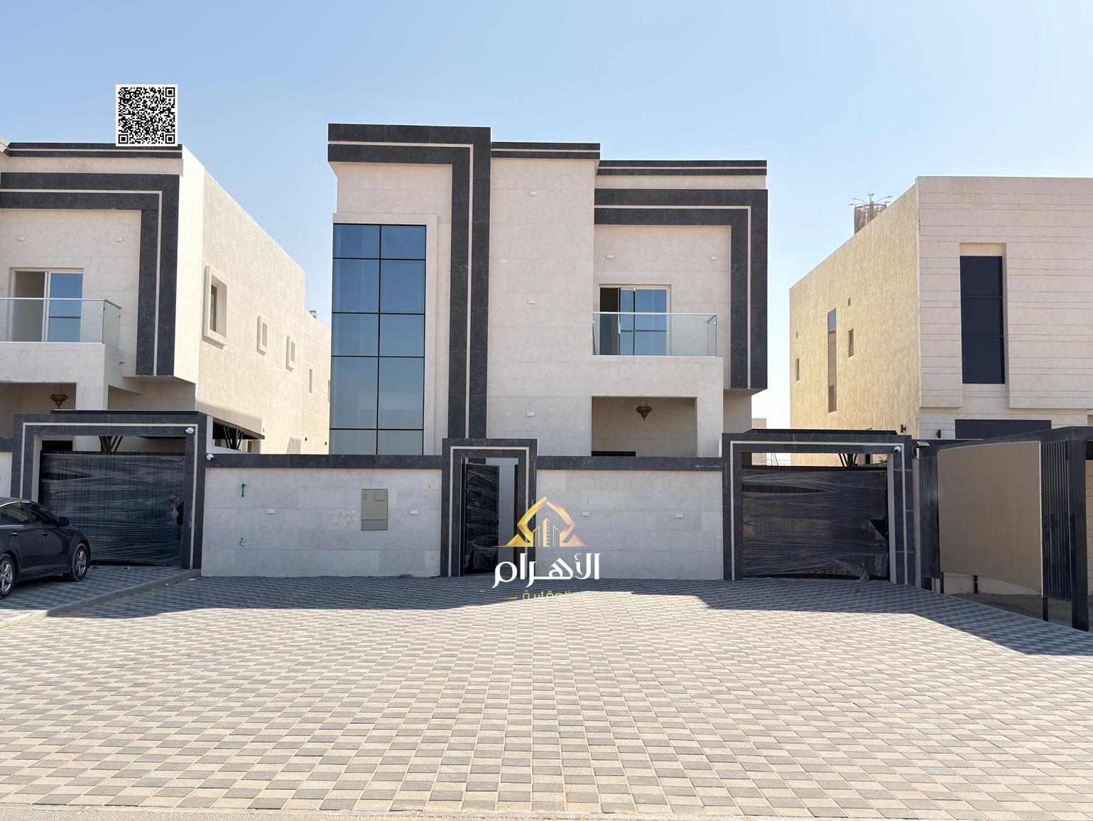 **Luxury Villa in Al Zahya – Ajman** Ready for immediate occupancy with high-end finishes and spacious interiors. **Freehold ownership for all nat