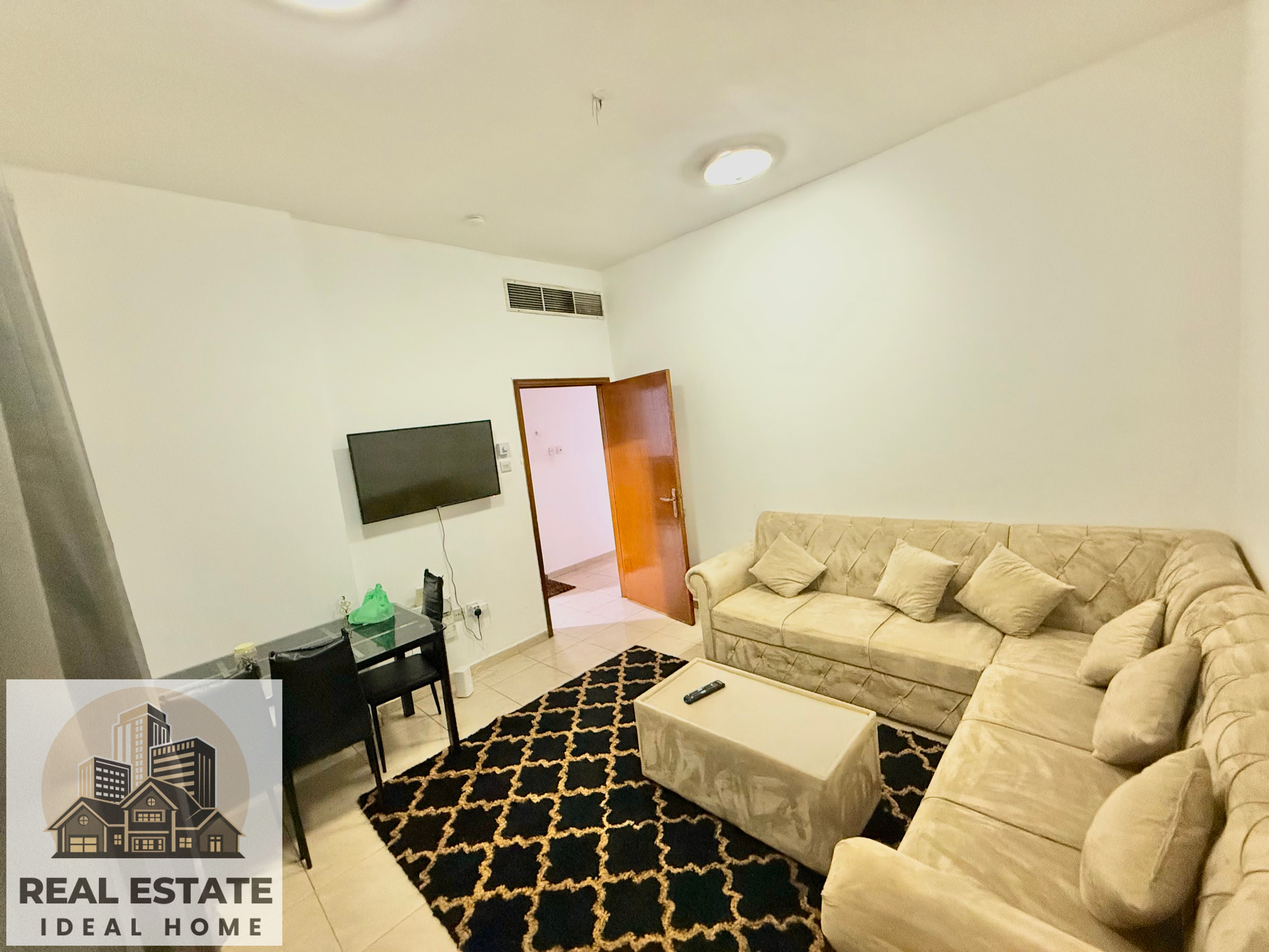 LAWISH FURNISH // READY TO MOVE 1BHK // NEW FURNITURE// CLOSE HALL AND FULLY CENTRALIZED BALCONY JUST 3300 rent pr month
