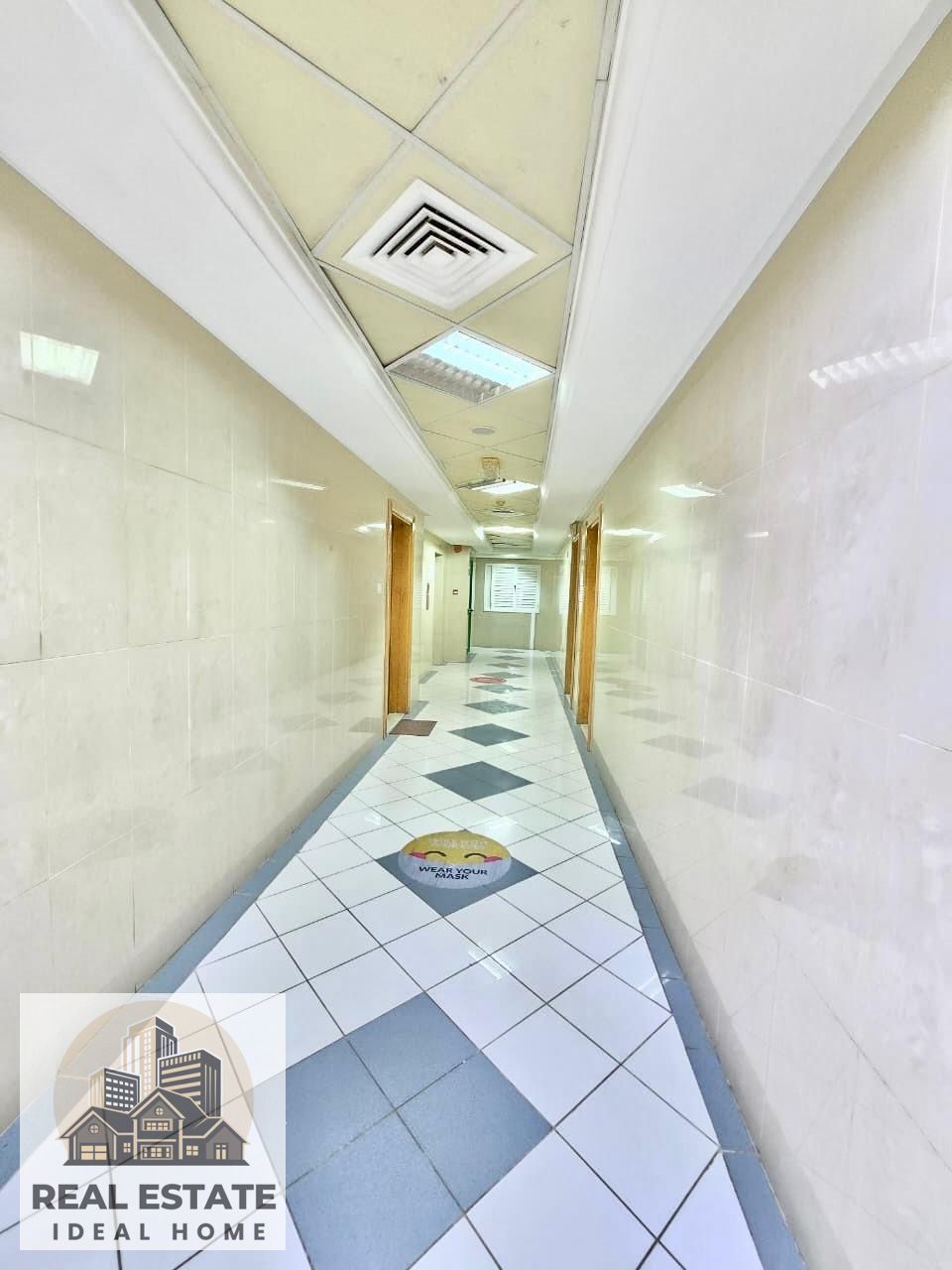 NO DEPOSIT **AC FREE** SPACIOUS 2BHK WITH BALCONY **JUST 38k AL QASIMIA SHJ VERY CLOSE KING FAISAL ROAD