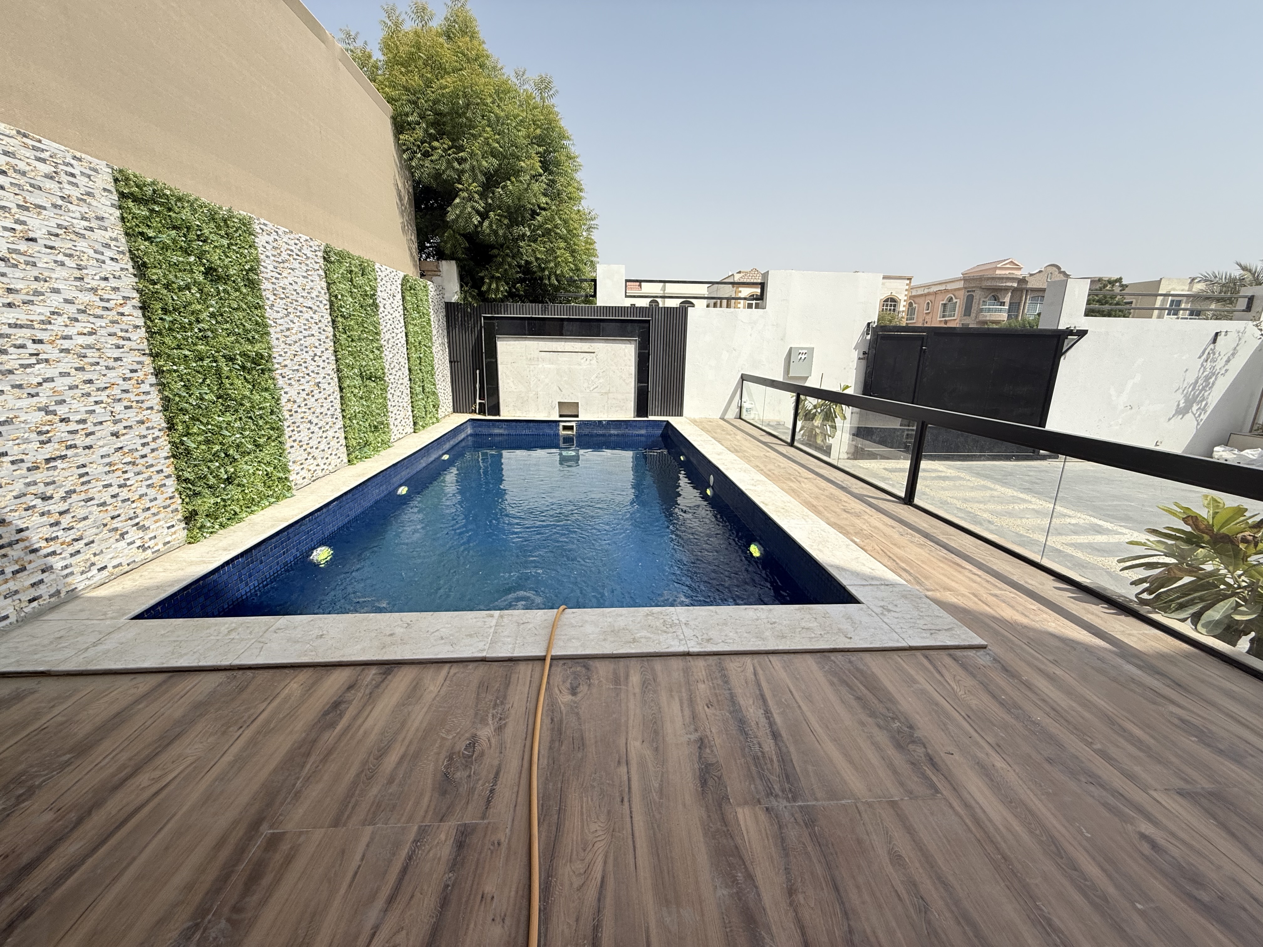 Luxury villa 5bhk 7washroom maid room derver room with pool only 2.7m in Ajman UAE