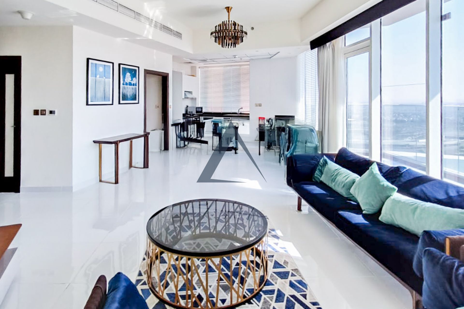 Furnished | Miracle Garden View | Higher Floor