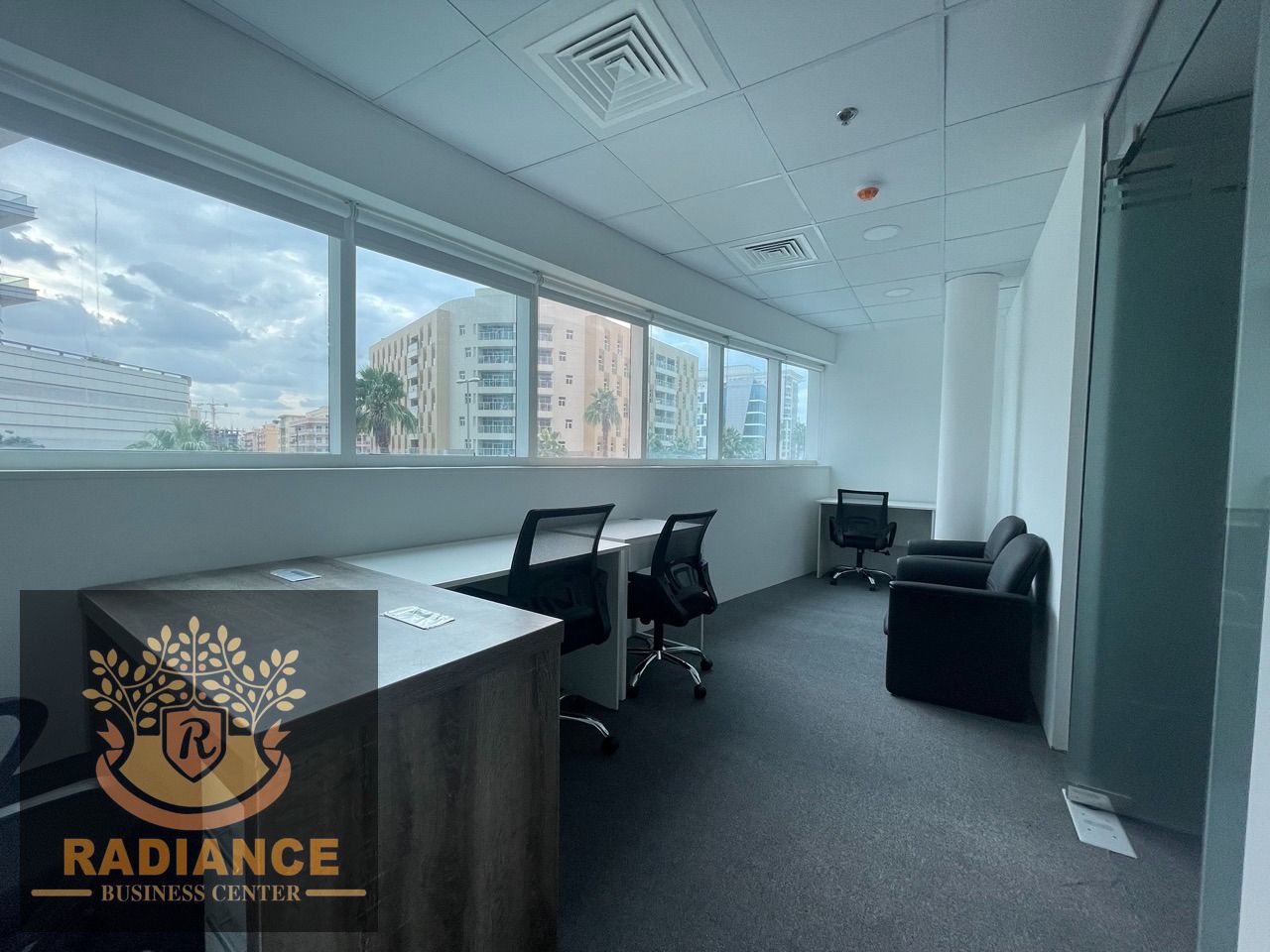 Fully furnished office from 25k annually/ Ejari for 3000 aed,