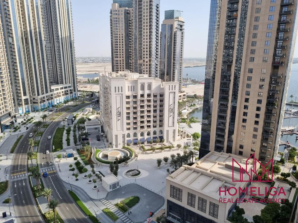 High Floor | Burj and Sea view | Rented
