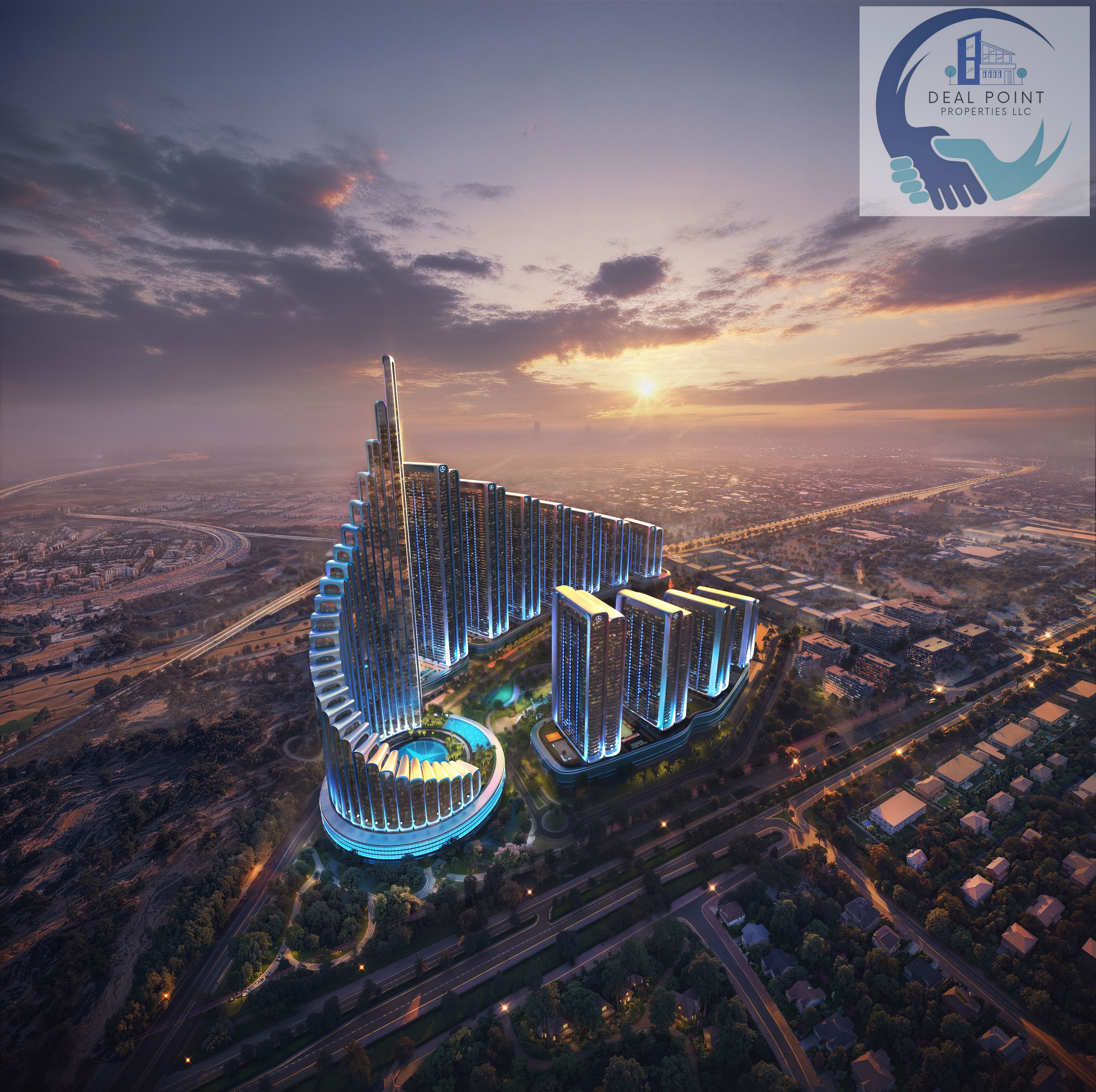 World's first Mercedes-Benz Branded City || 10 Mins from WTC || 15 Mins from Downtown & Business Bay || 8 Mins from The Dubai Mall || Very High ROI