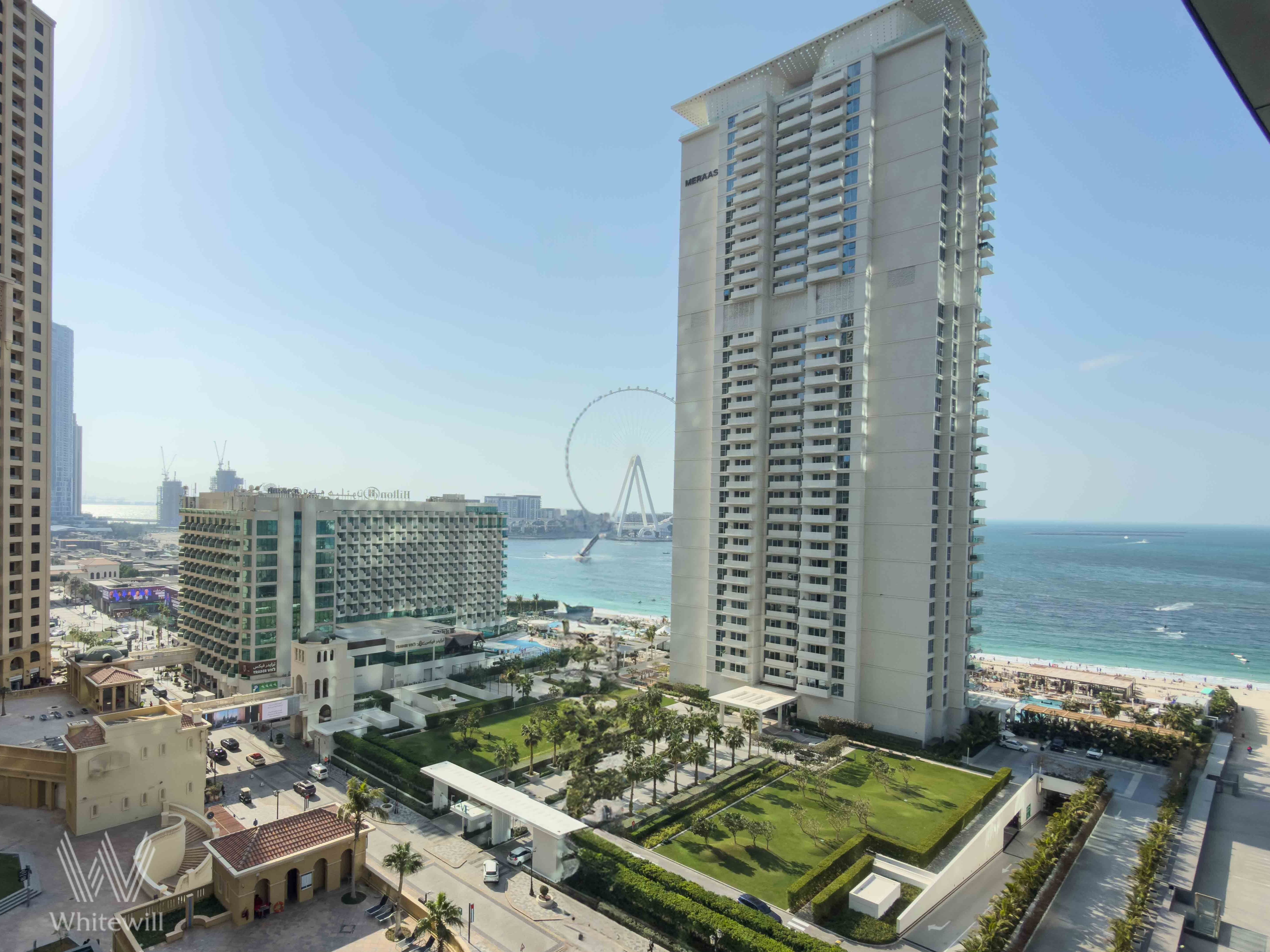 Ain Dubai and Sea Views | Middle Floor | Maids