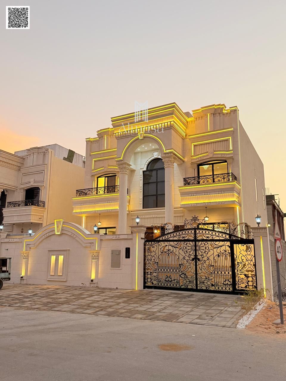 Super luxury villa in al Helio include registration
