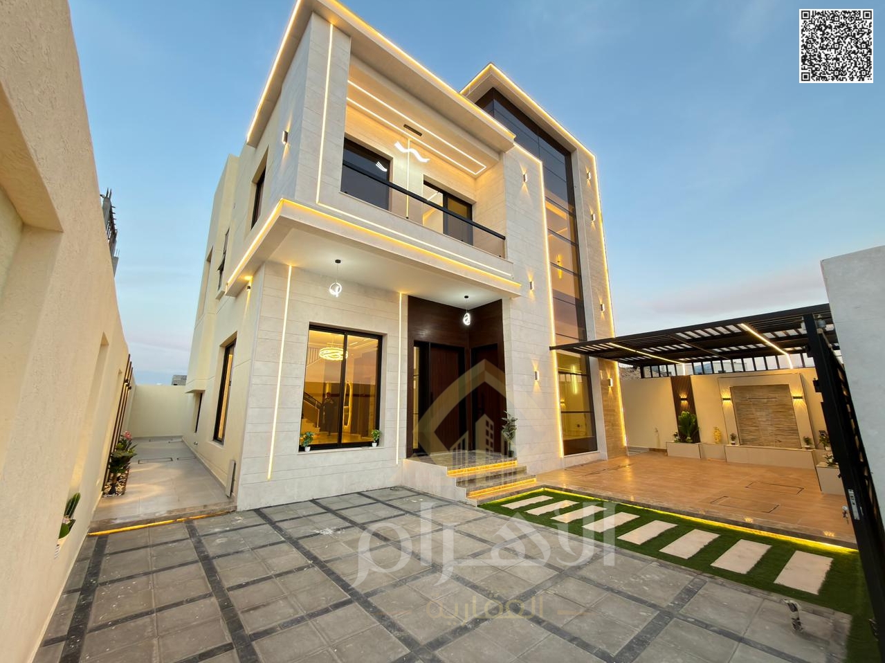Modern freehold villa including transfer fees - close to all services, near the E311 and E611 motorways