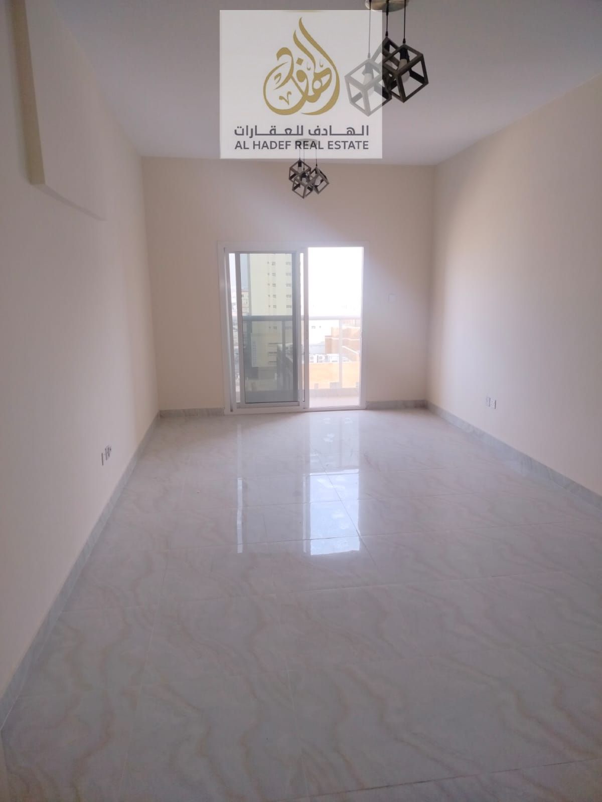 Annual rent in Ajman, Al Jurf 3 area, near the Chinese market and Speed Center. New building, suitable for families. One bedroom, living room, balco