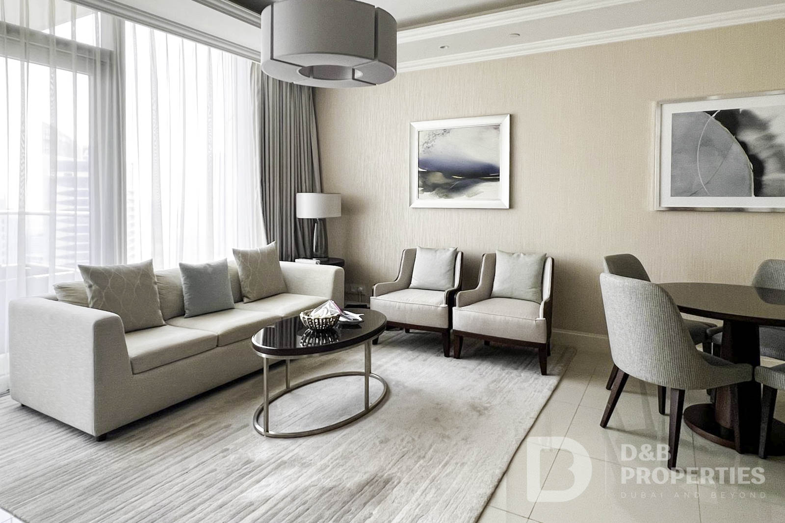 Furnished | Modern Layout | High Floor