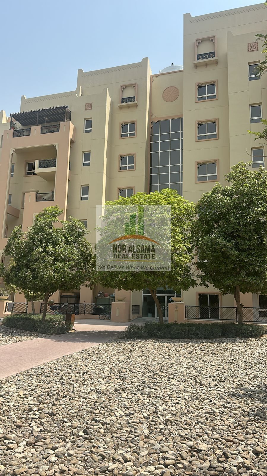 Beautiful Deal Higher Floor One Bhk In RemRaam Al Ramth 55 + Covered Parking With Balcony Just In 750k