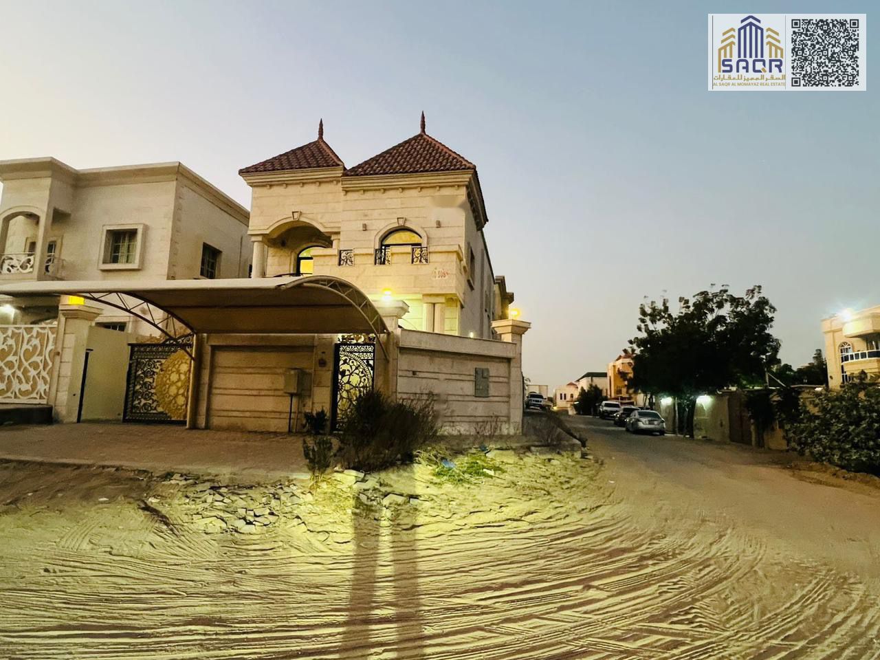 Villa for sale, excellent location, in exchange for services, freehold for all nationalities