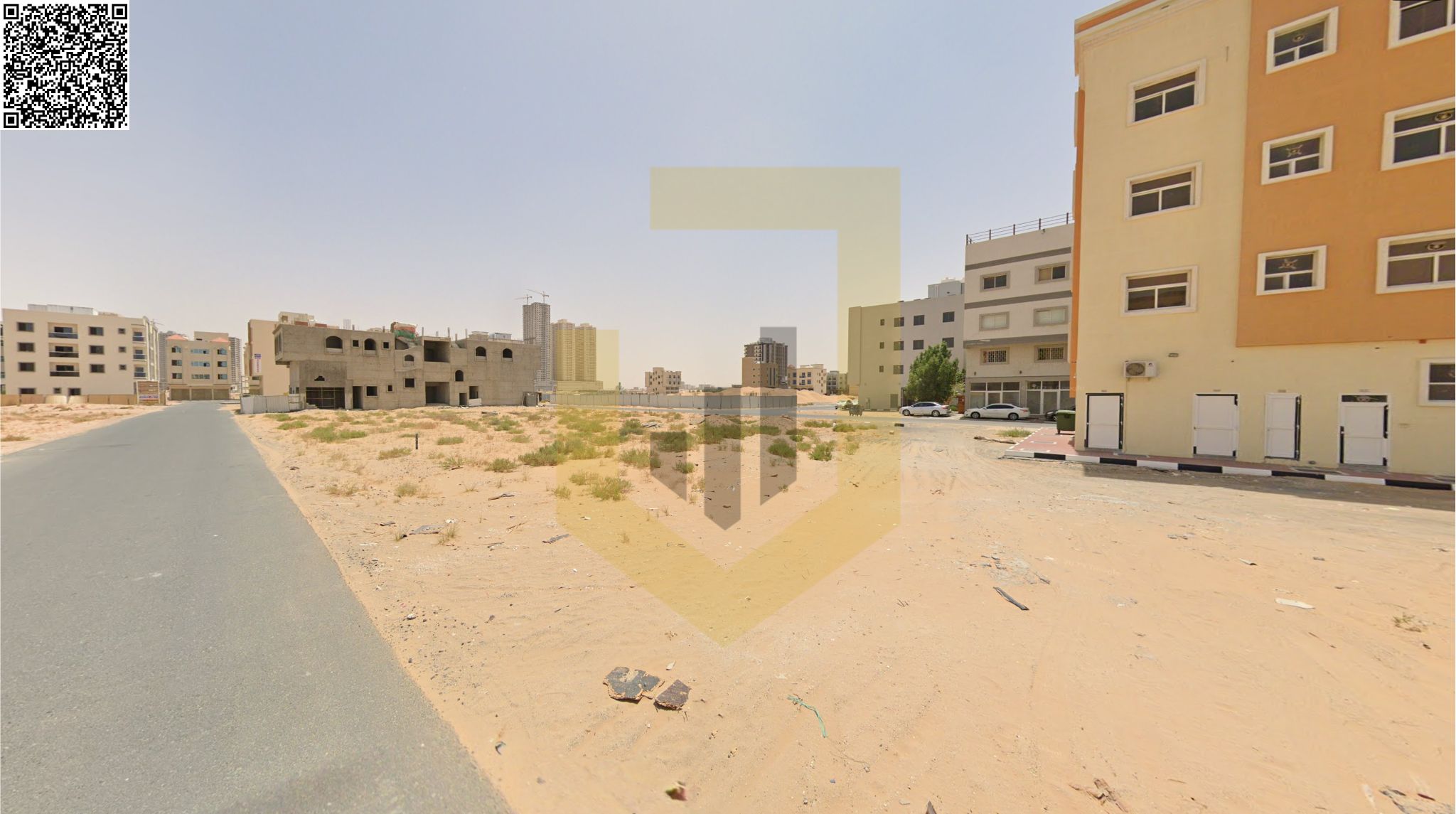 Rare 2 Merged Plots in Al Alia – Prime G+3 Freehold Opportunity