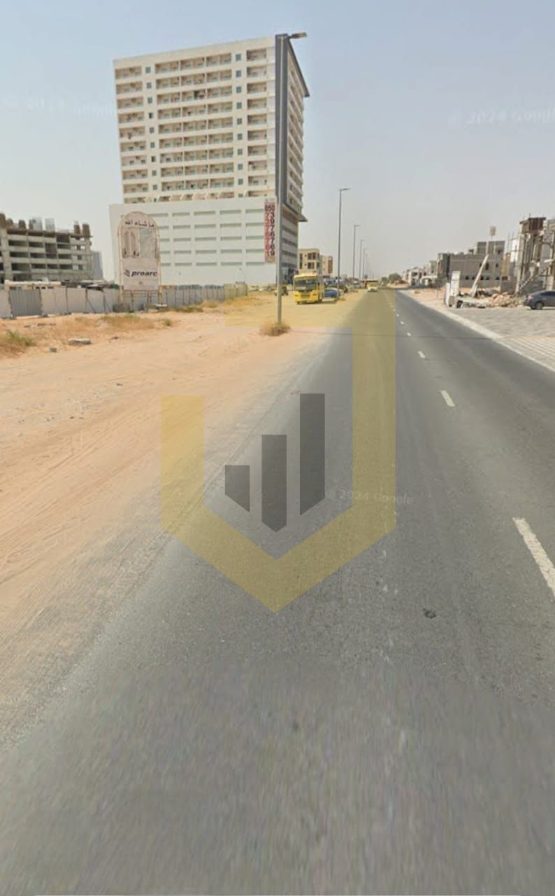 Prime Opportunity | Development Plot (Ground + 25 Floors) on the Main Road in Al Amerah – Ajman