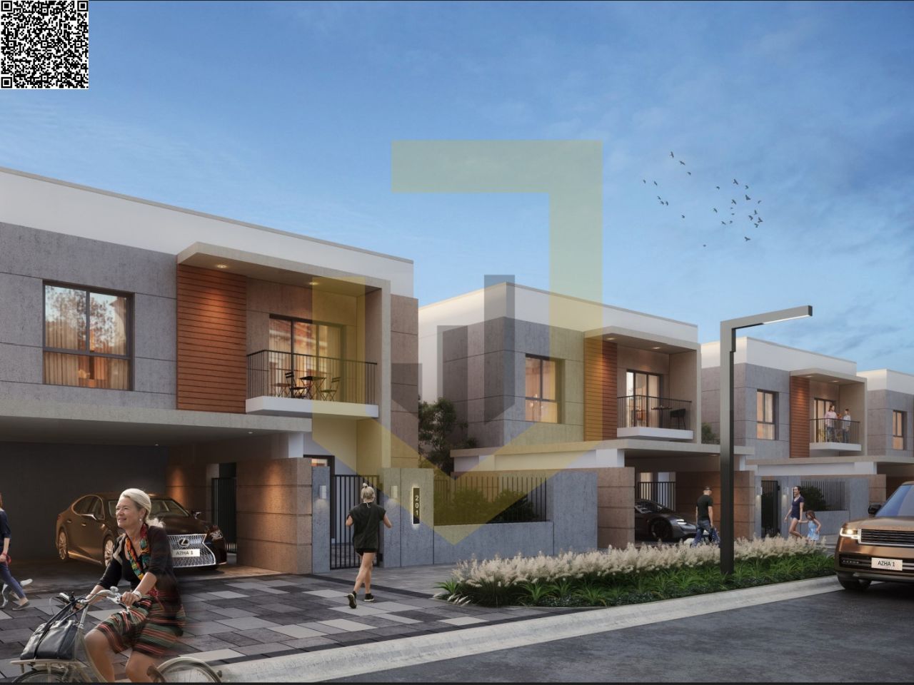 Twin Villa for Sale in Azha Community – Al Amerah, Ajman | Type C