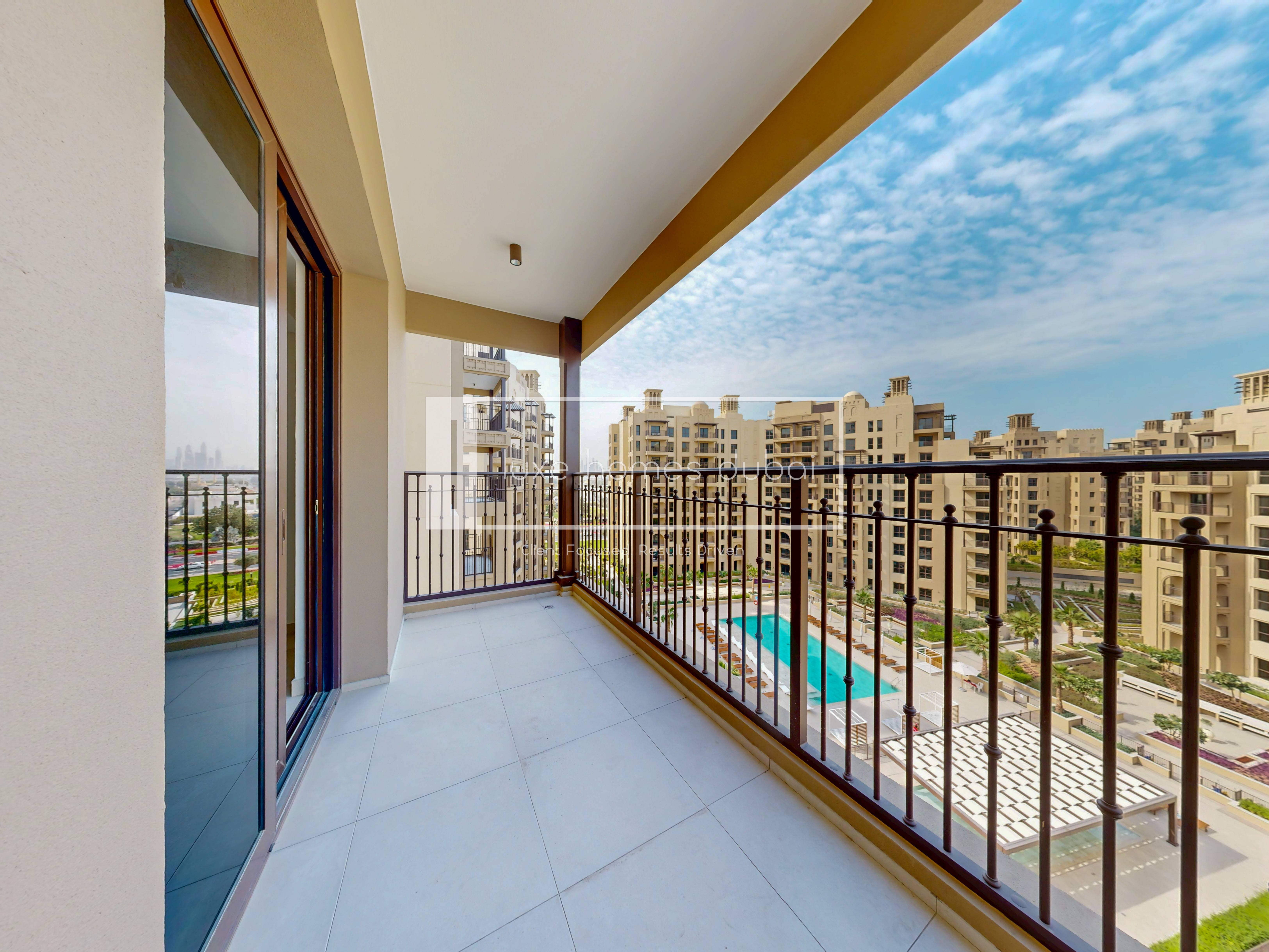 Community and Pool Views | Modern 1BHK | Vacant