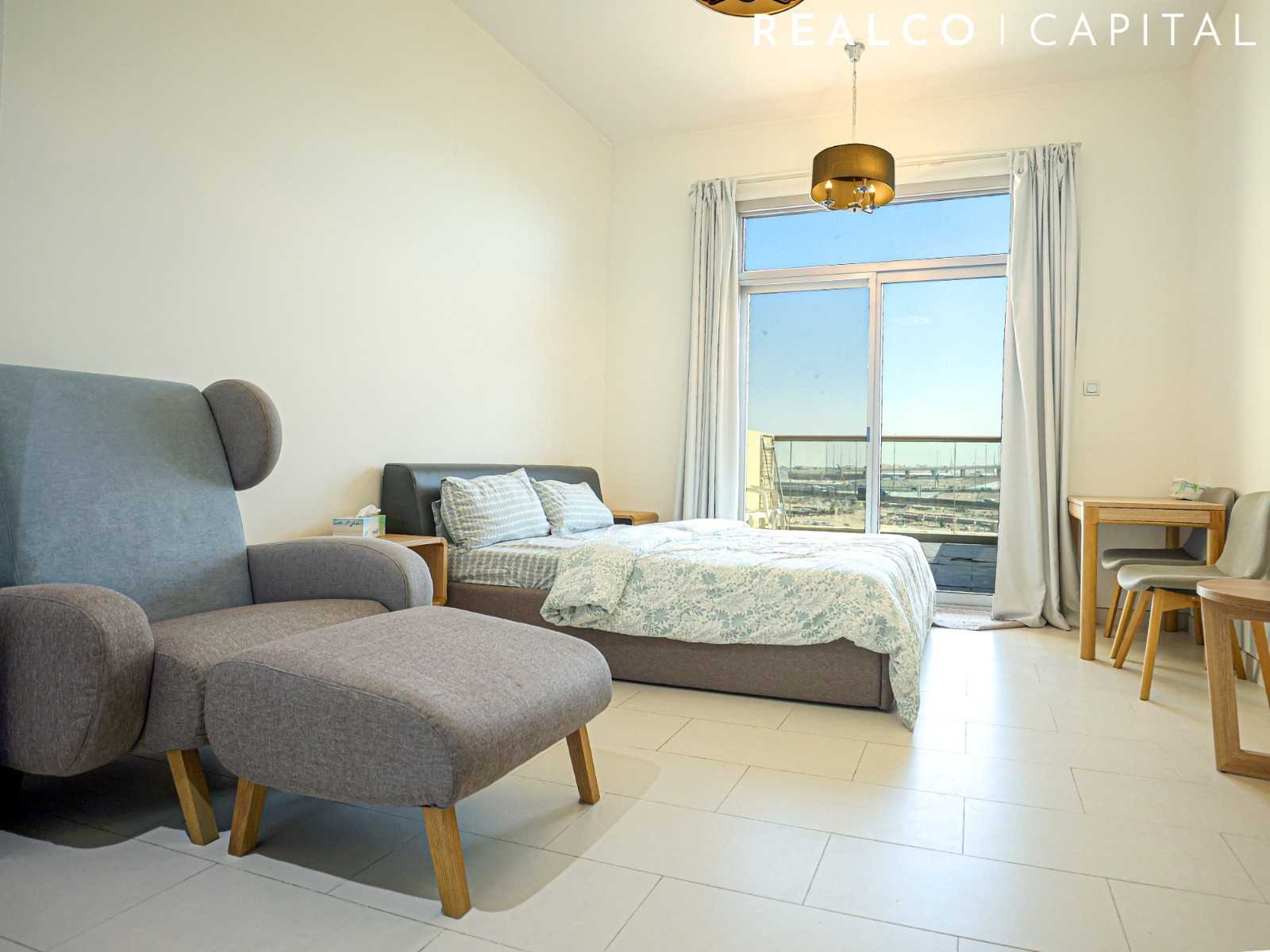 Big Layout | Furnished Studio | Rented | High ROI | Al Furjan