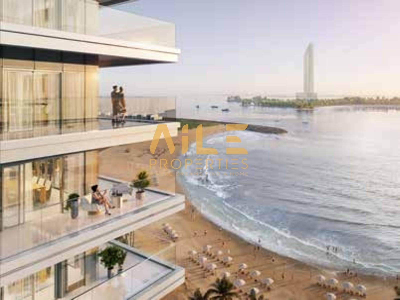 Luxury 2Bed Beachfront Full Casino & Sea Views