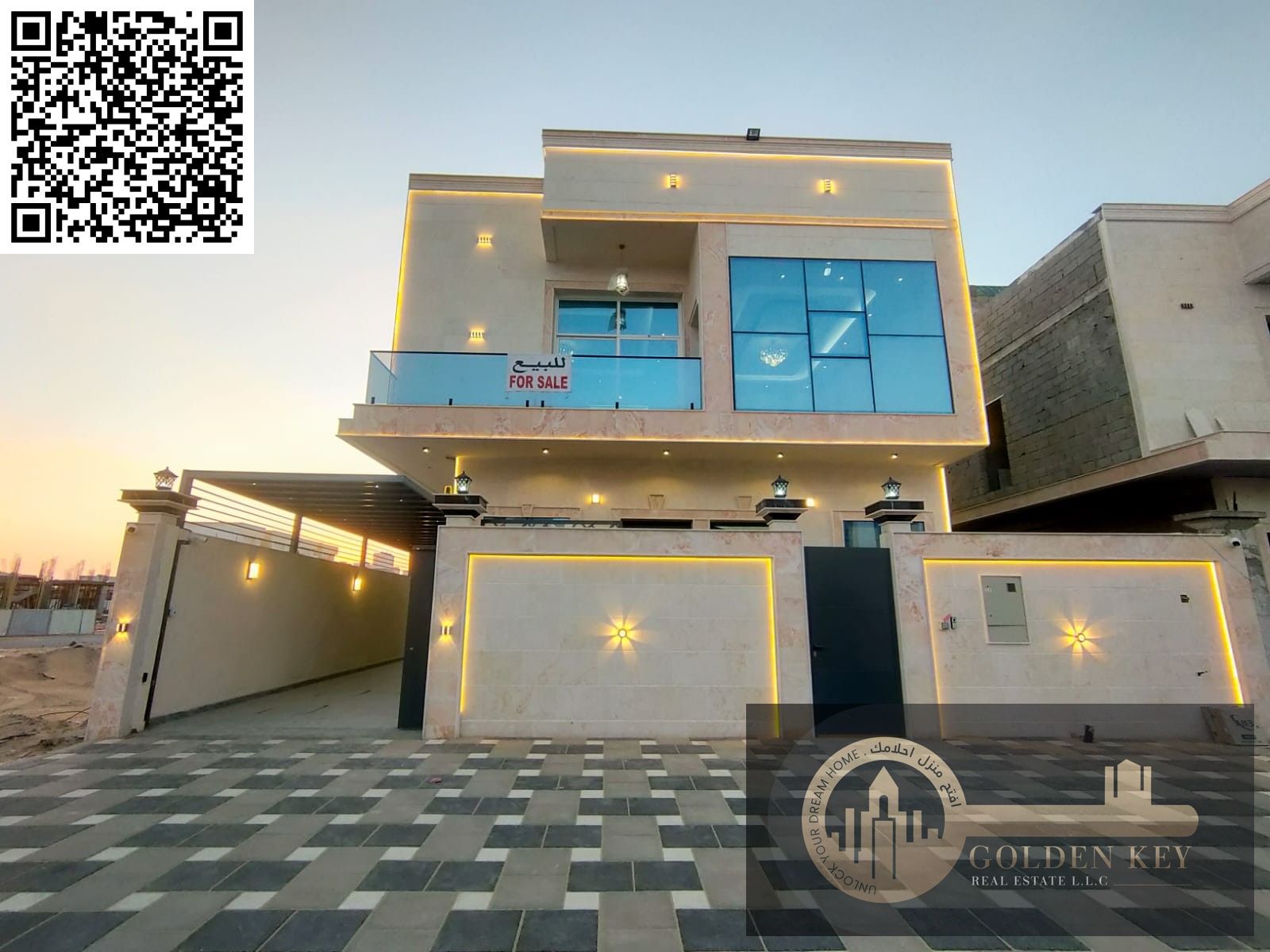 G+1 Villa with Roof BBQ 5BR + Majlis + Maid Room Helio 2