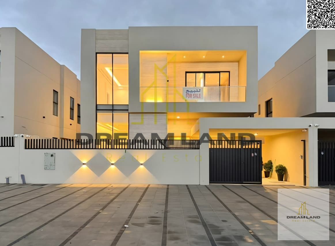 Elegant and luxurious villa for sale in Al Zahia – 4 master bedrooms, living room and majlis, modern kitchen, and a negotiable price