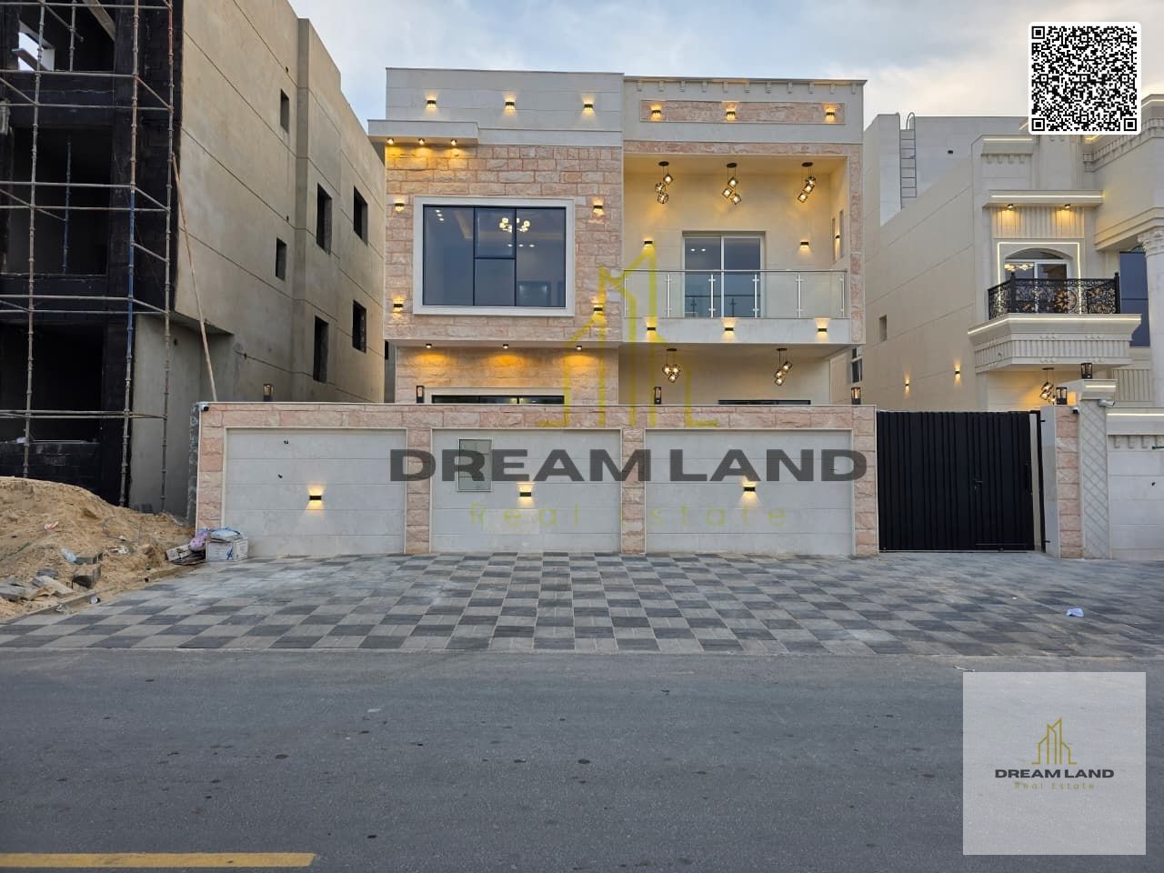 Villa with all registration and ownership fees included, ready to move in, in one of Ajman's most prestigious areas. Freehold ownership available to a