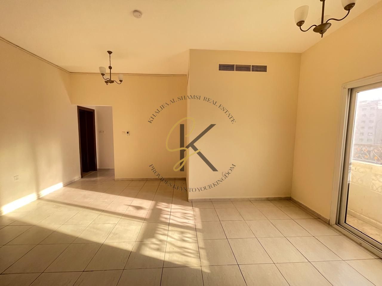 Spacious Unfurnished 2 BHK Apartment for Rent in Muwailah, Sharjah | 2 Washrooms | Dedicated Parking | Prime Location | 1300 Sqft | All Amenities