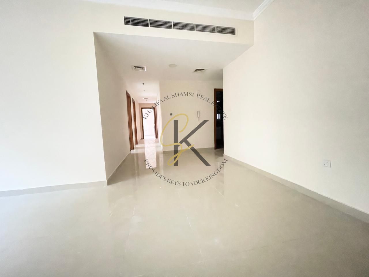 Spacious Unfurnished 3 BHK Apartment with Balcony & Dedicated Parking for Rent in Muwailah Commercial, Sharjah | 3 Washrooms | Prime Location | 1650 Sqft | All Amenities
