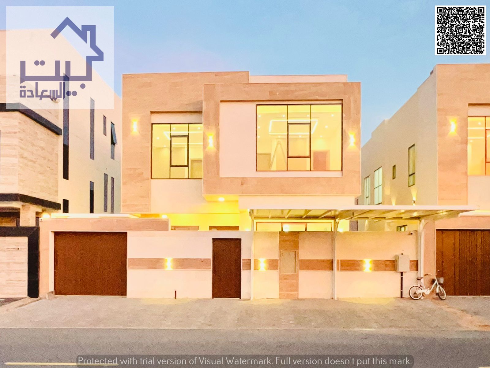 For Sale: Modern villa in prestigious Al Zahya. Includes water, electricity, central AC. Freehold, move-in ready. Modern design. Prime area now!