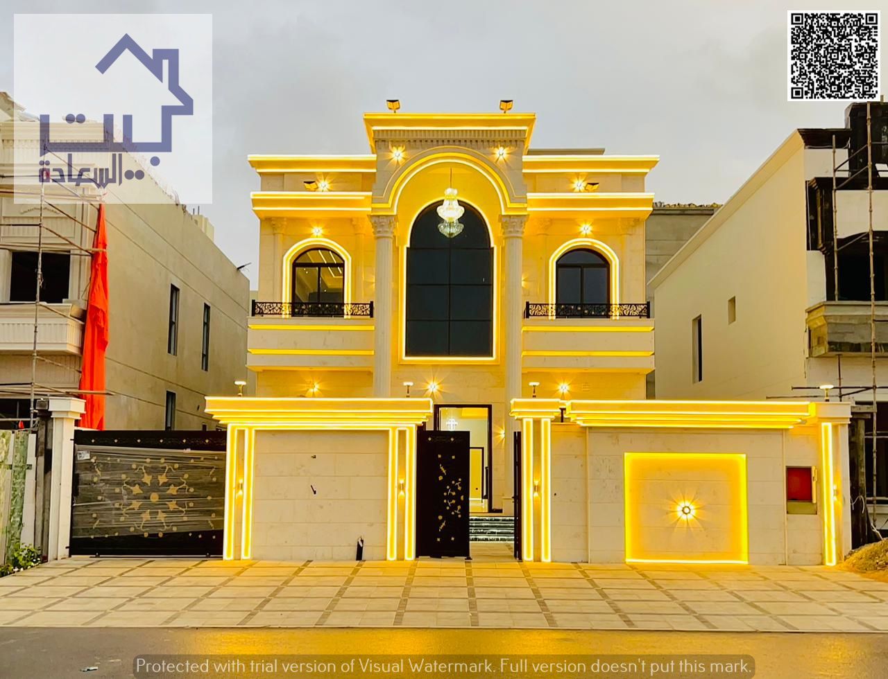 For Sale – Classic Villa in Al Helio 2, Ajman | Registration Fees Included | 6 Bedrooms | 2 Floors & Roof | Freehold