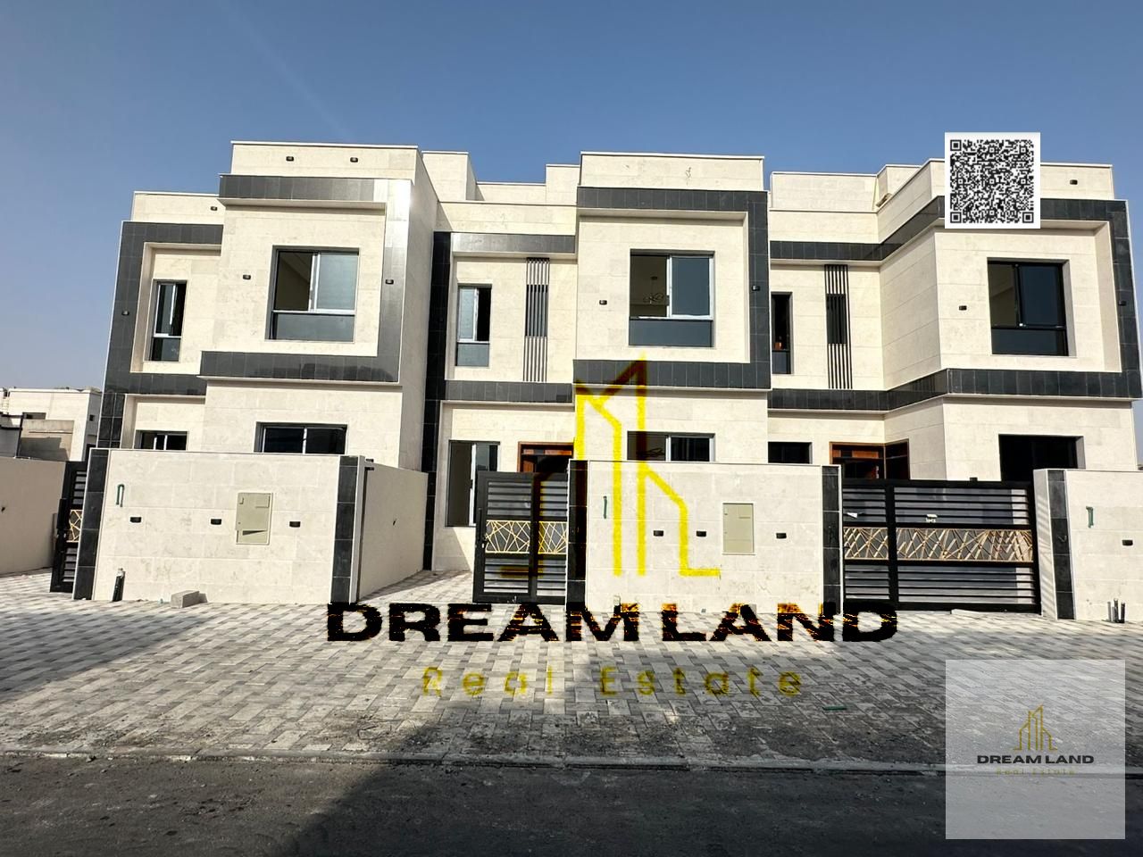 Including registration fees, Adorable town house, consists of 4 master bedrooms with built in wardrobes and rooftop, now for sale in a good price,