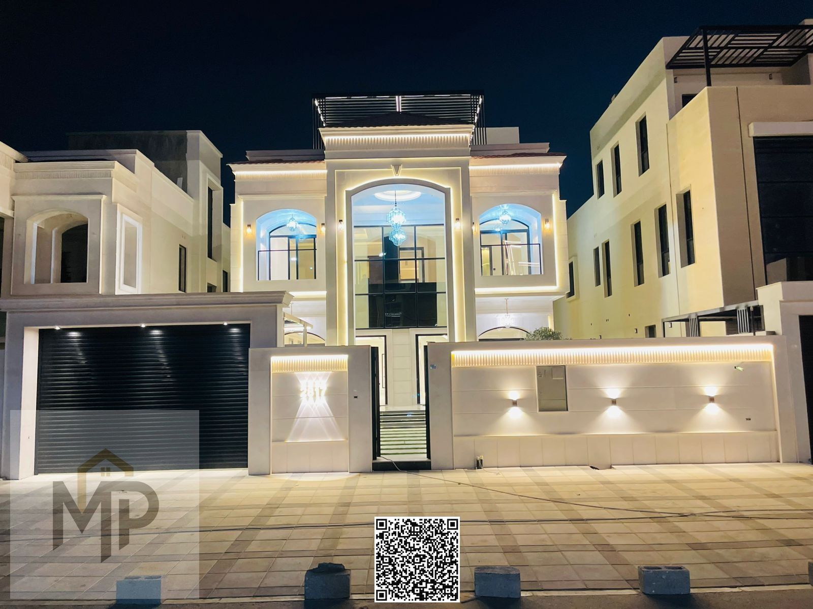 Villa for sale in Al Bahia, two floors and a roof, excellent finishing, freehold ownership for all nationalities.