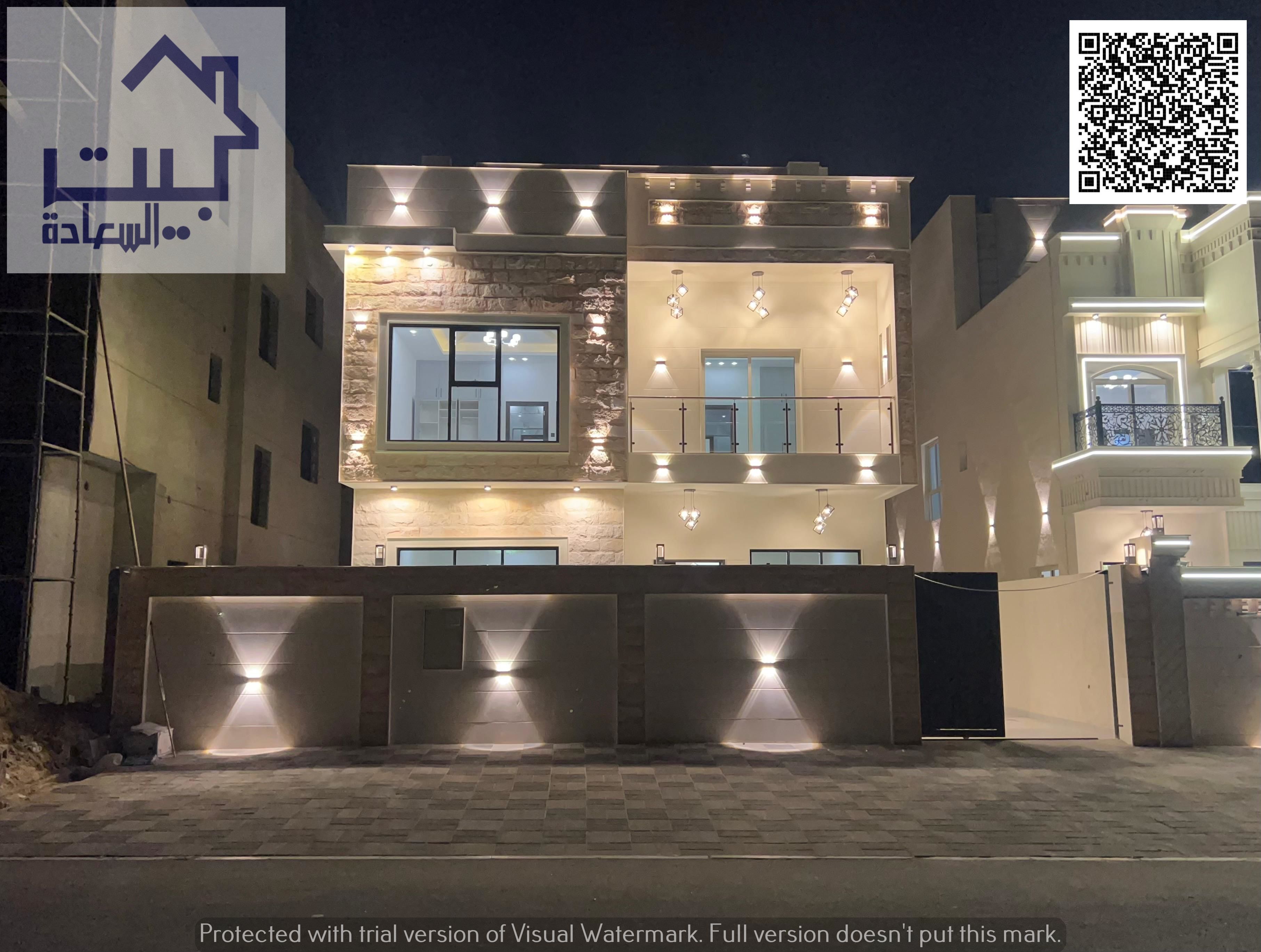 Your dream villa: a luxurious modern villa with a private pool, conveniently located near all amenities, just 4 minutes from Sheikh Mohammed Bin Zayed