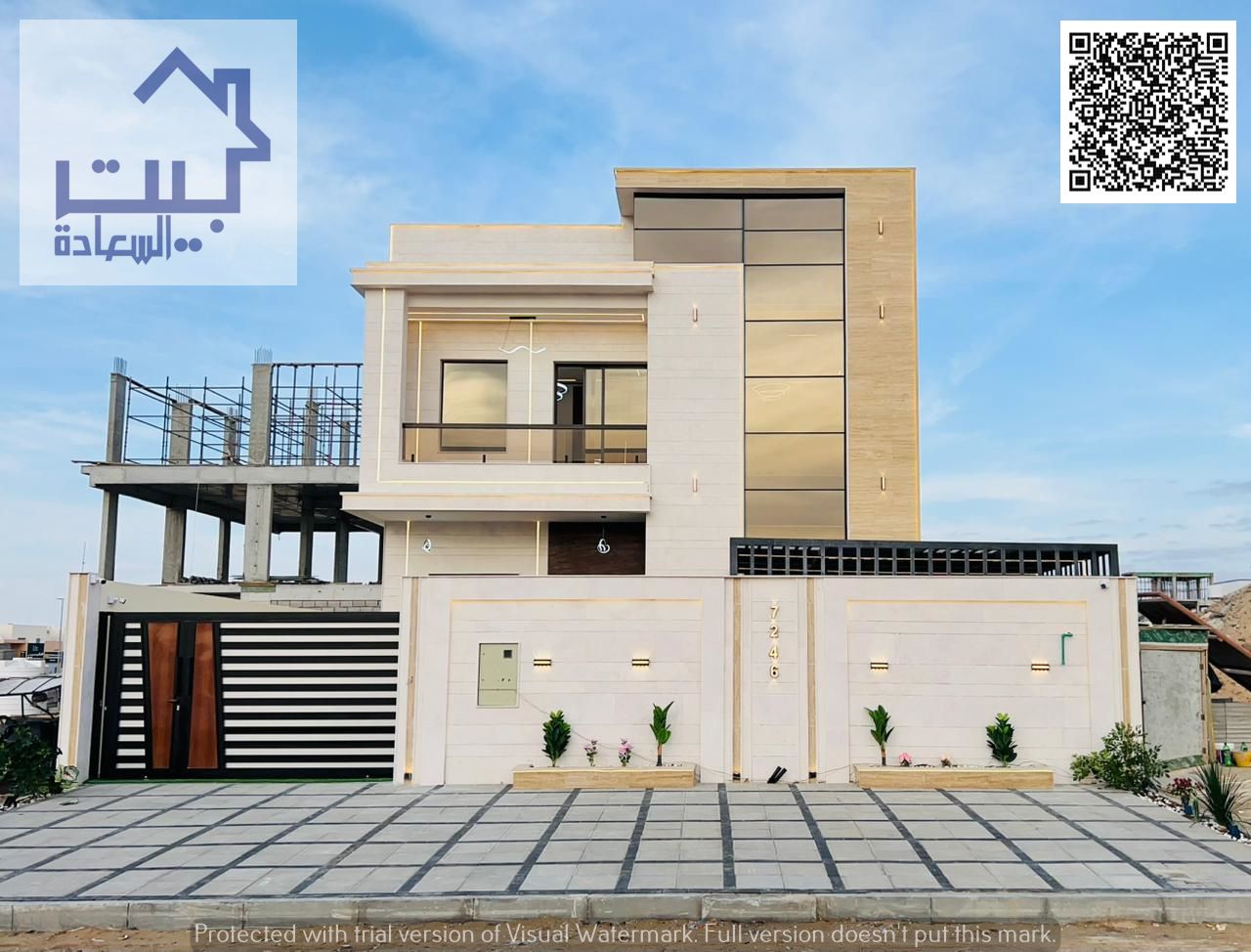 Your dream villa: a luxurious modern villa near all amenities, just 4 minutes from Sheikh Mohammed Bin Zayed Road. Freehold ownership for all national