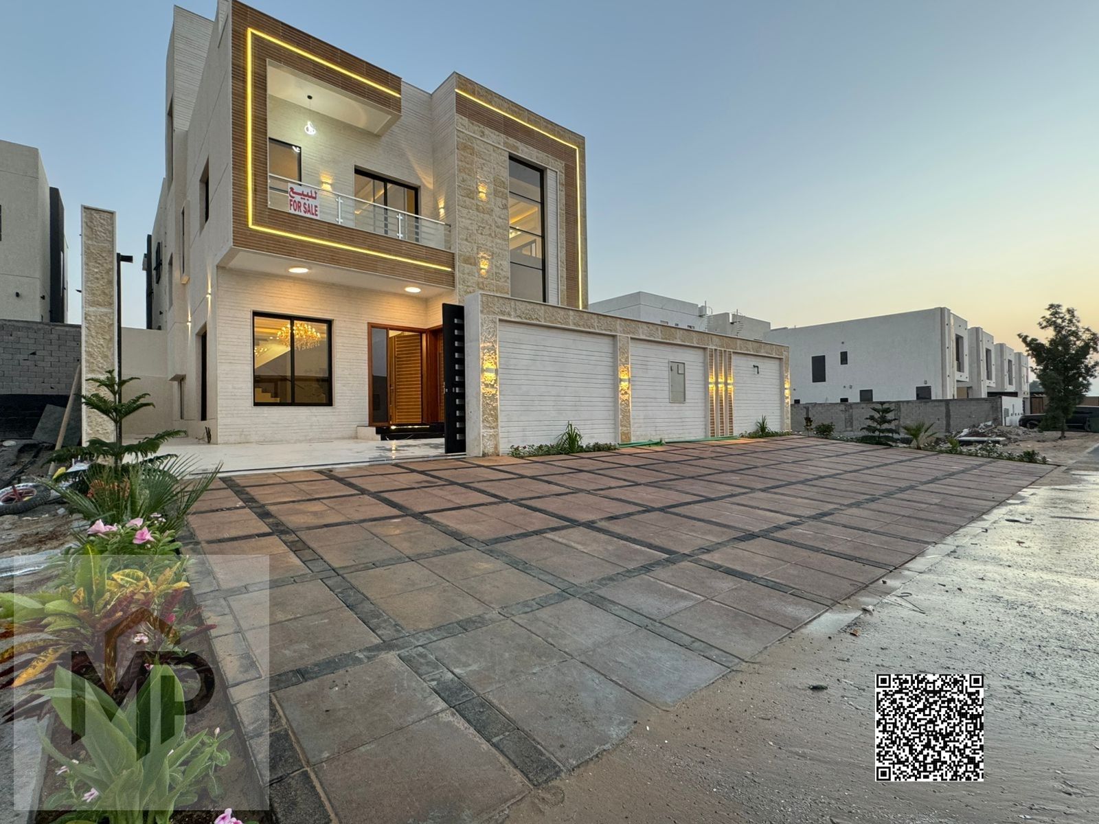 Modern luxury villa in Al-Haliu 2 — Price includes registration fees