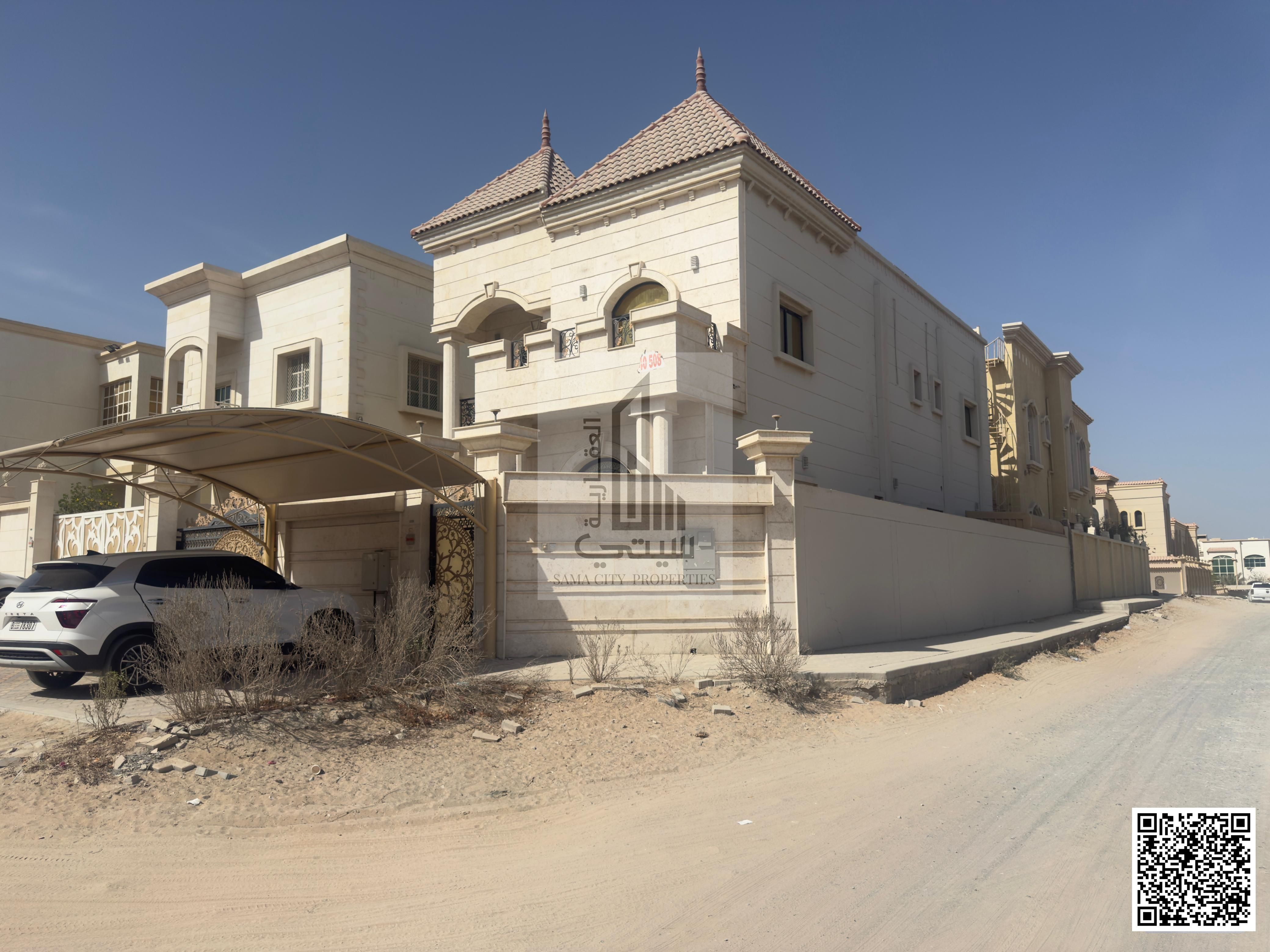 Modern Corner Villa | Freehold for All Nationalities – Ajman Al Mowaihat 1