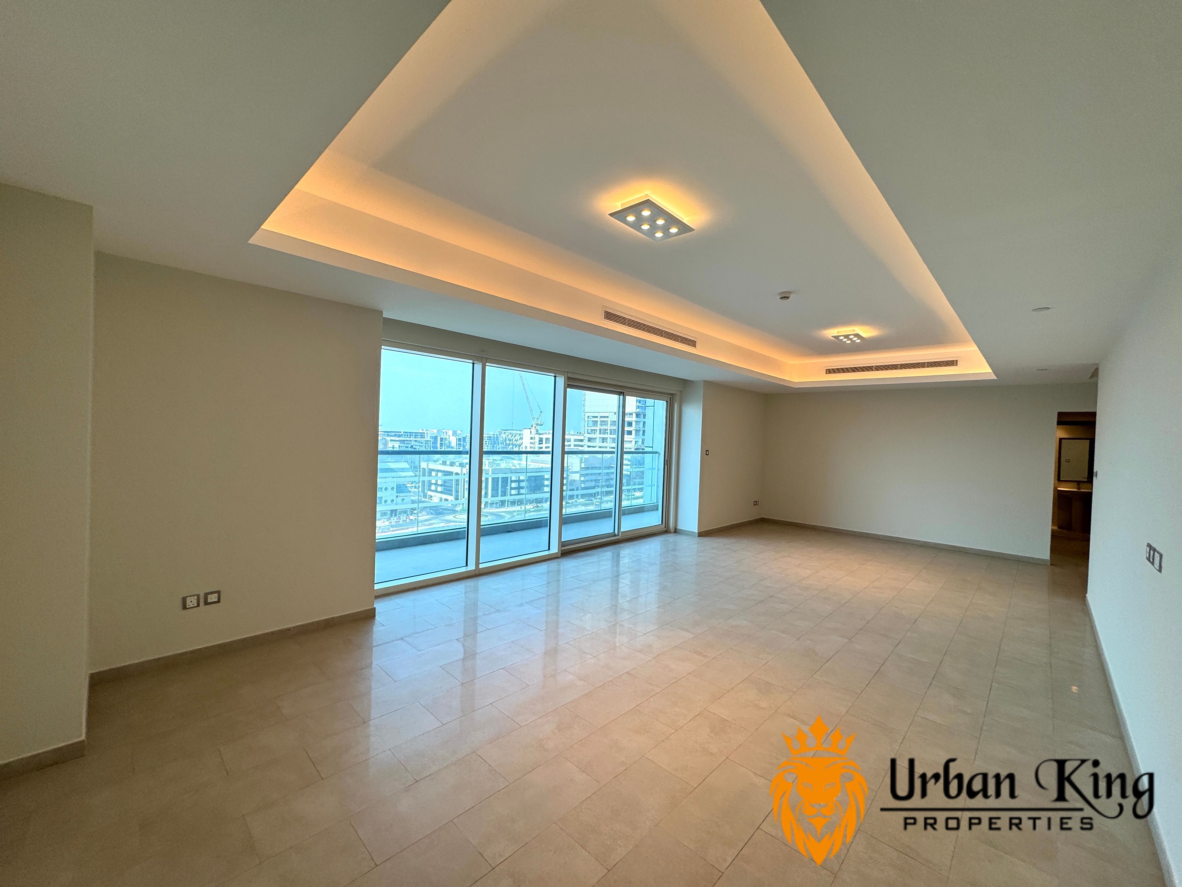 Semi-furnished | 3-bedrooms +maid | 4-cheques