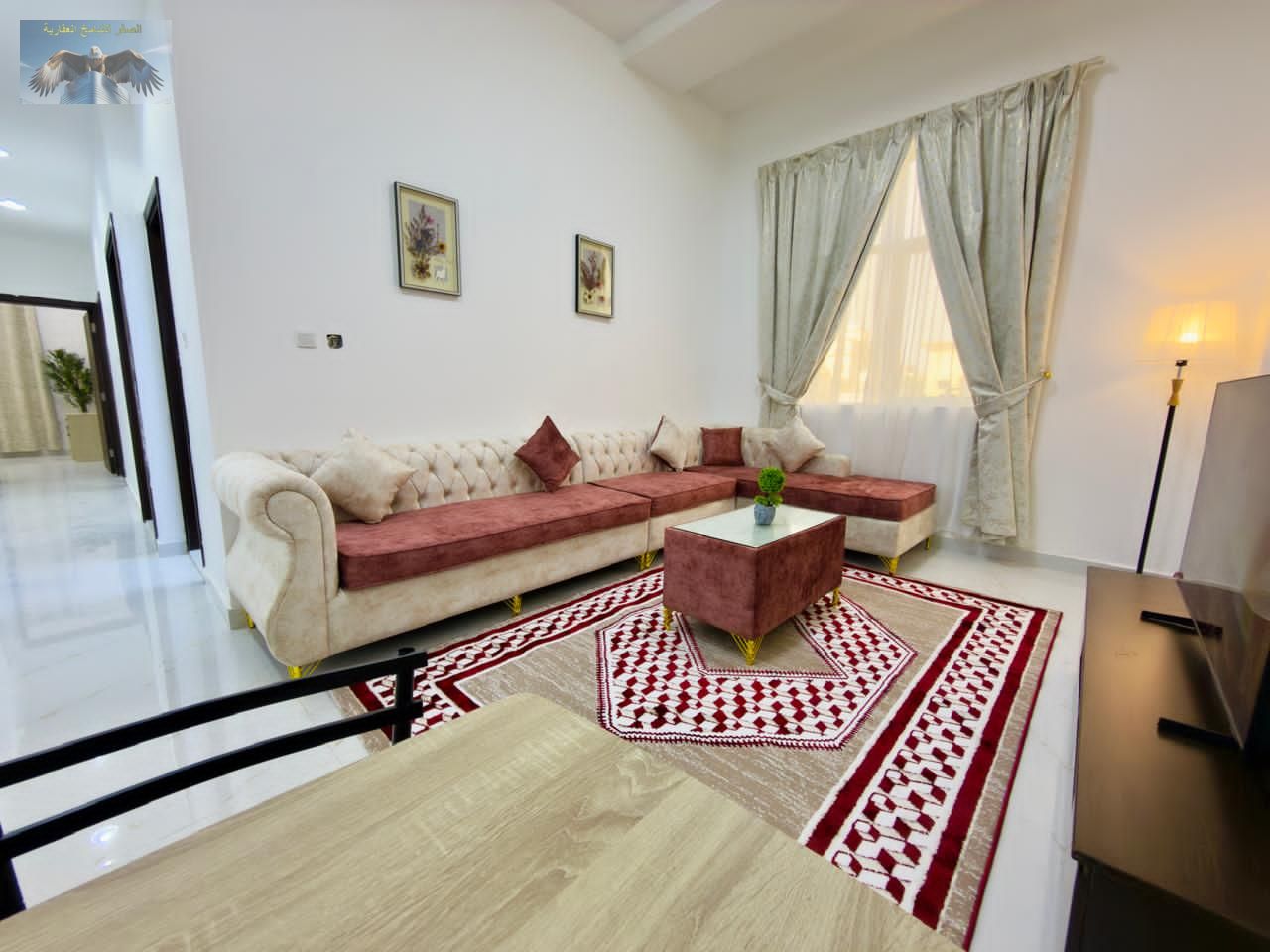 Monthly Rent: 2BR Furnished (New Furniture) - Nuaimia 1
