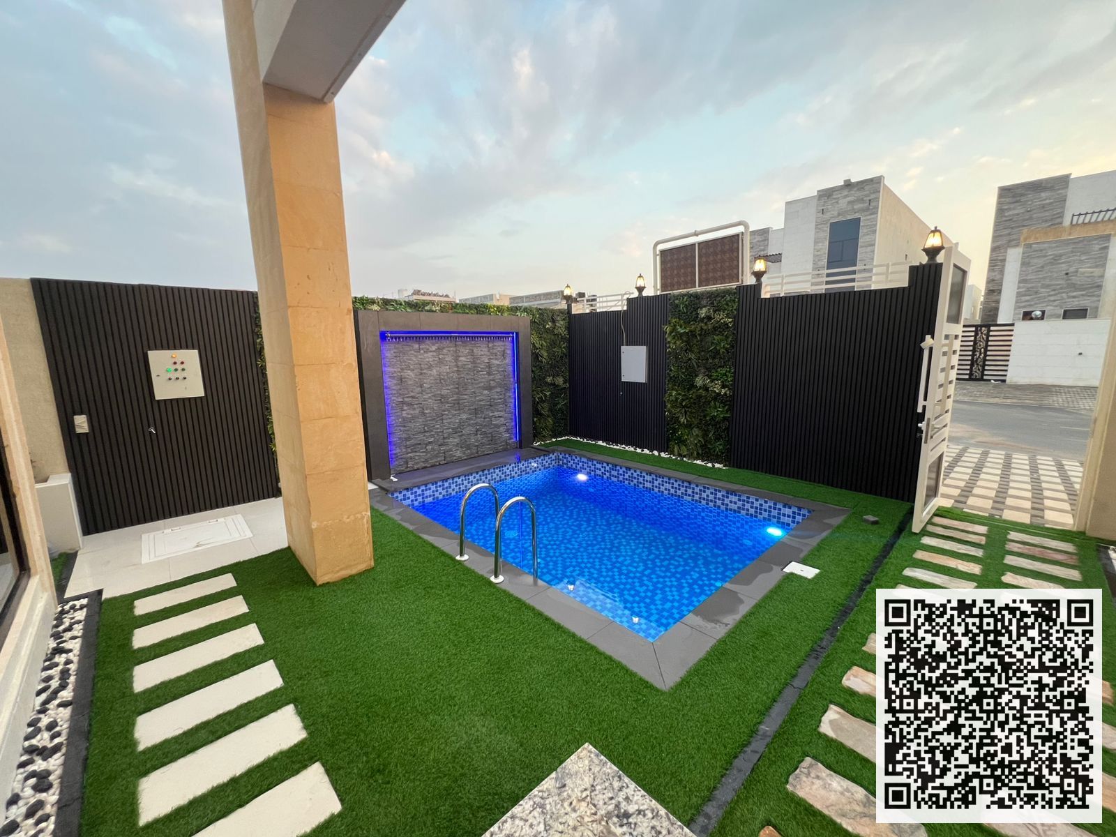 Super Deluxe Villa for Sale | 3 Floors + Pool + Elevator | Al Helio 2 – Ajman | All Inclusive