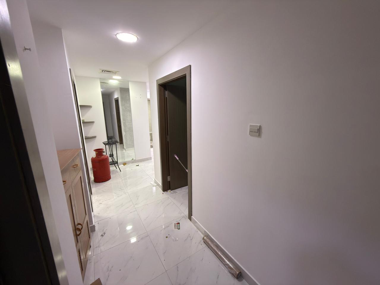 A golden opportunity for annual rent in the heart of Ajman: a two-bedroom apartment in a new building, second occupant, with high-end finishes and a s