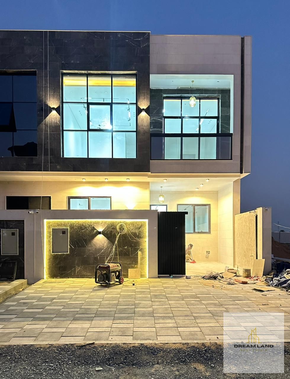 With a monthly installment of 5,000 dirhams, you can own your villa now in Ajman, including registration and ownership fees, near all services and clo
