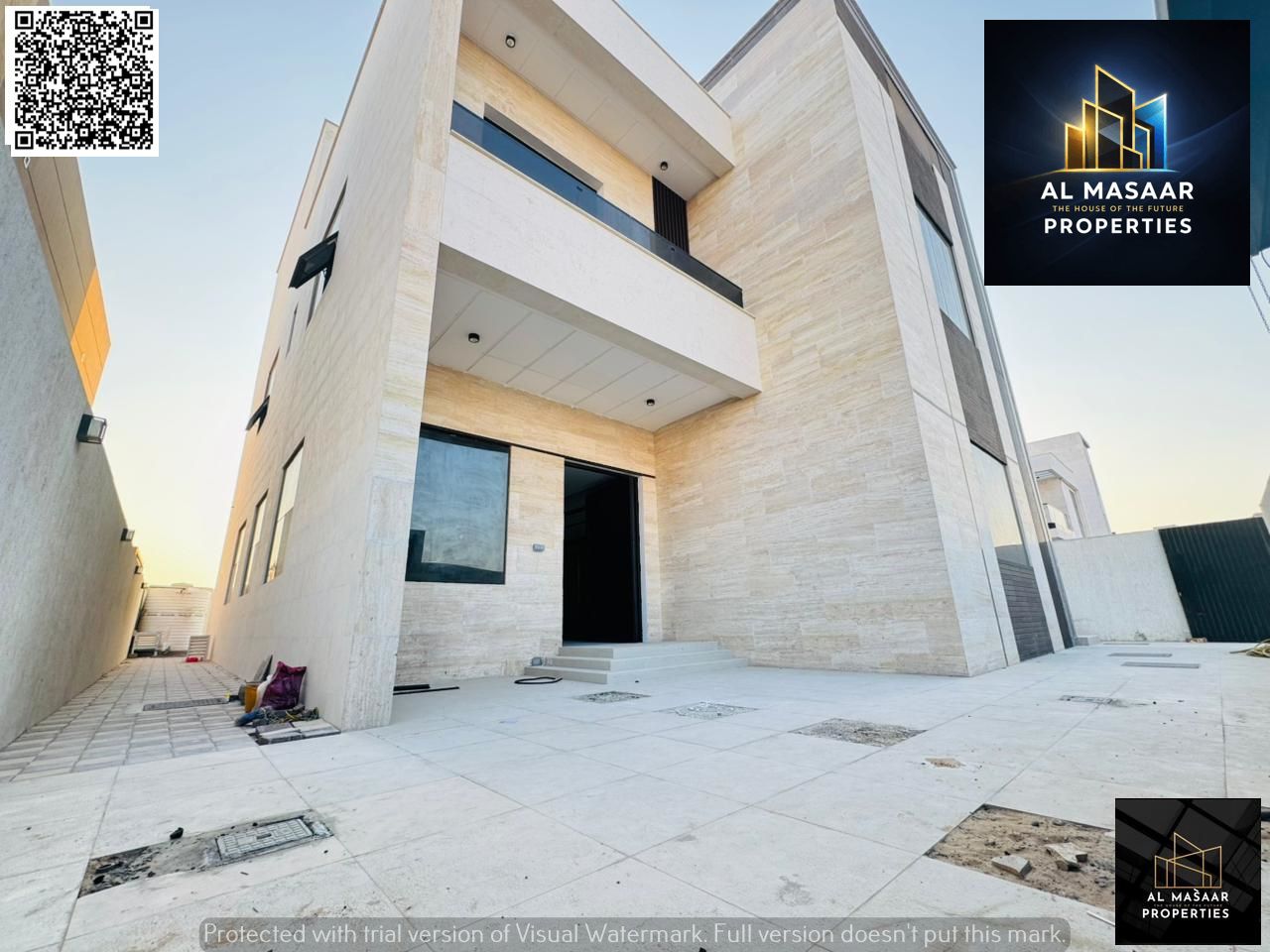 Luxury villa ready to move in – price includes air conditioning, two floors and a roof, internal elevator, modern design and spacious areas. Luxury vi