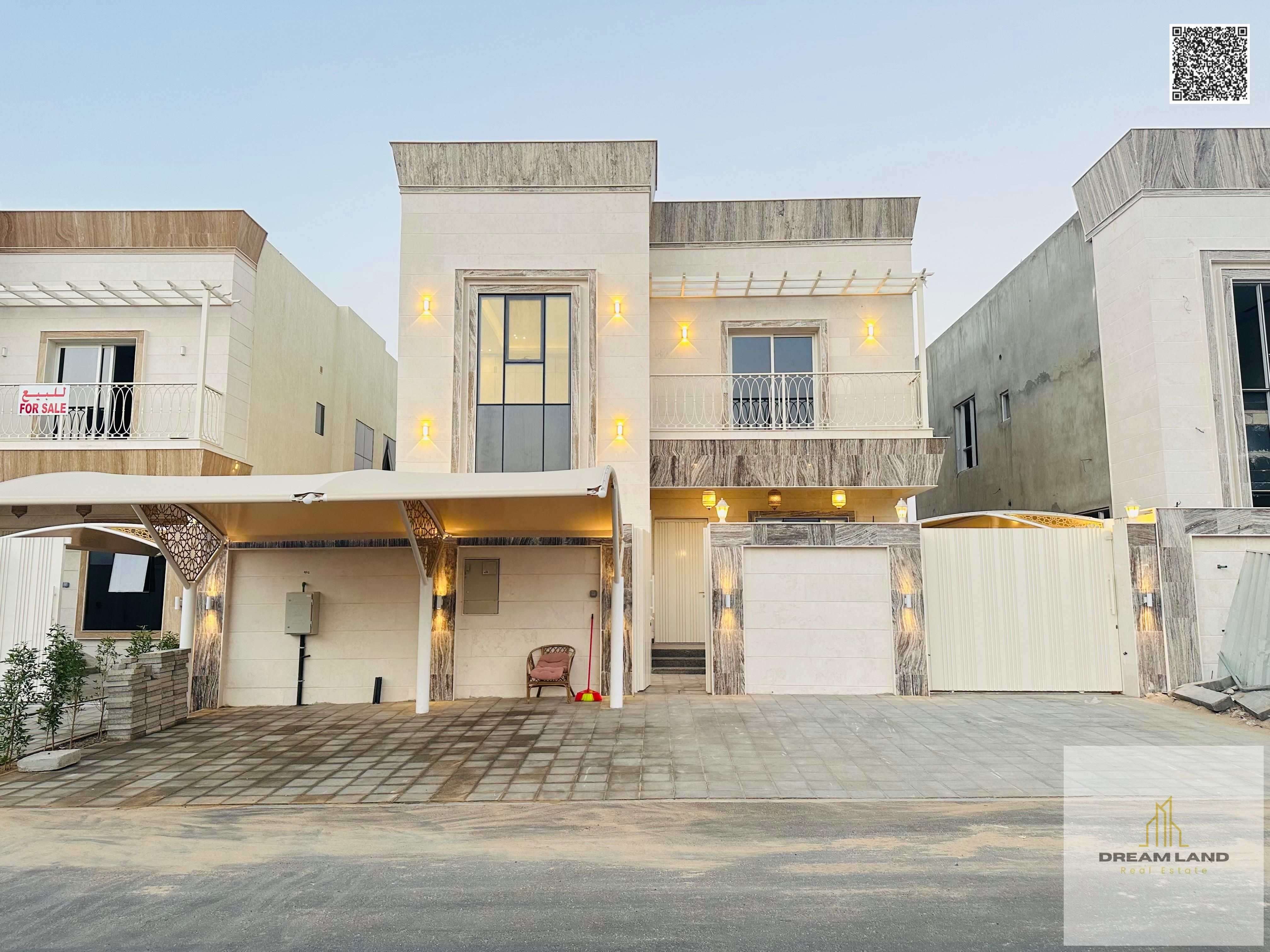 Own your dream villa! A luxurious villa in a prime location, all-inclusive (registration fees, water, electricity, and central air conditioning), read