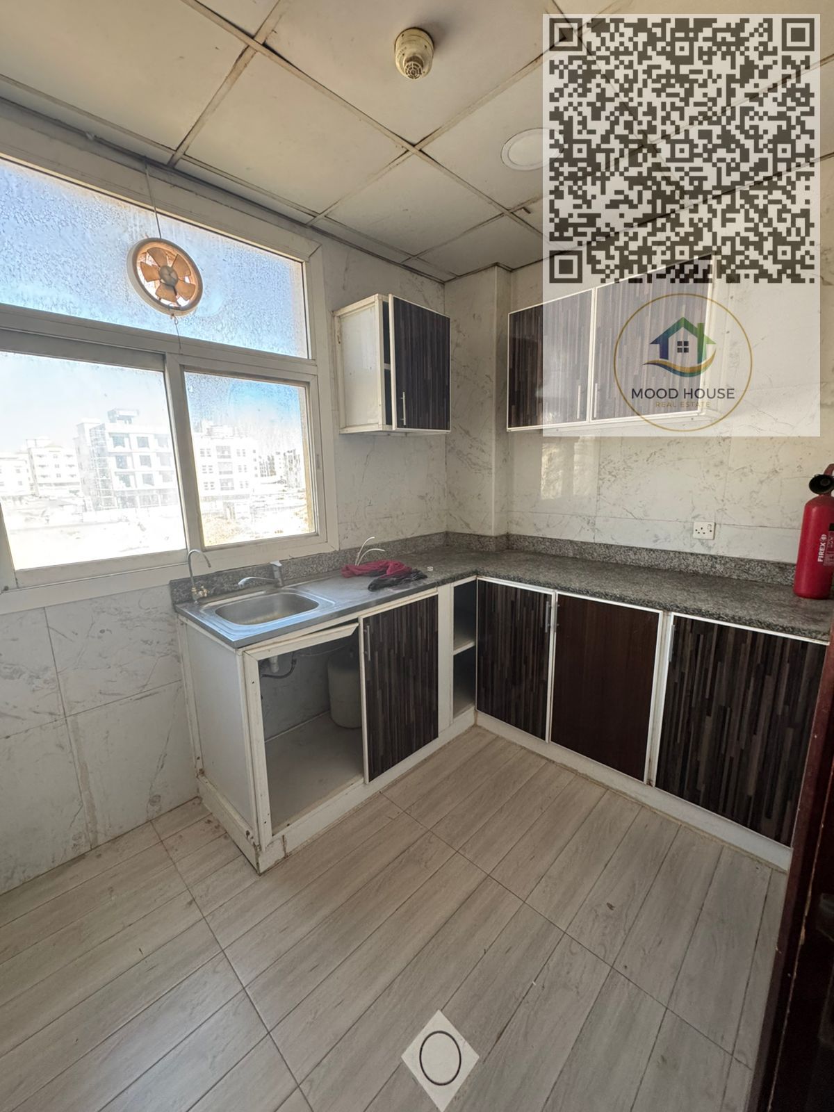 Annual rental apartment available in Al Alia area. The apartment consists of two bedrooms and a living room, with a good layout and finishing.