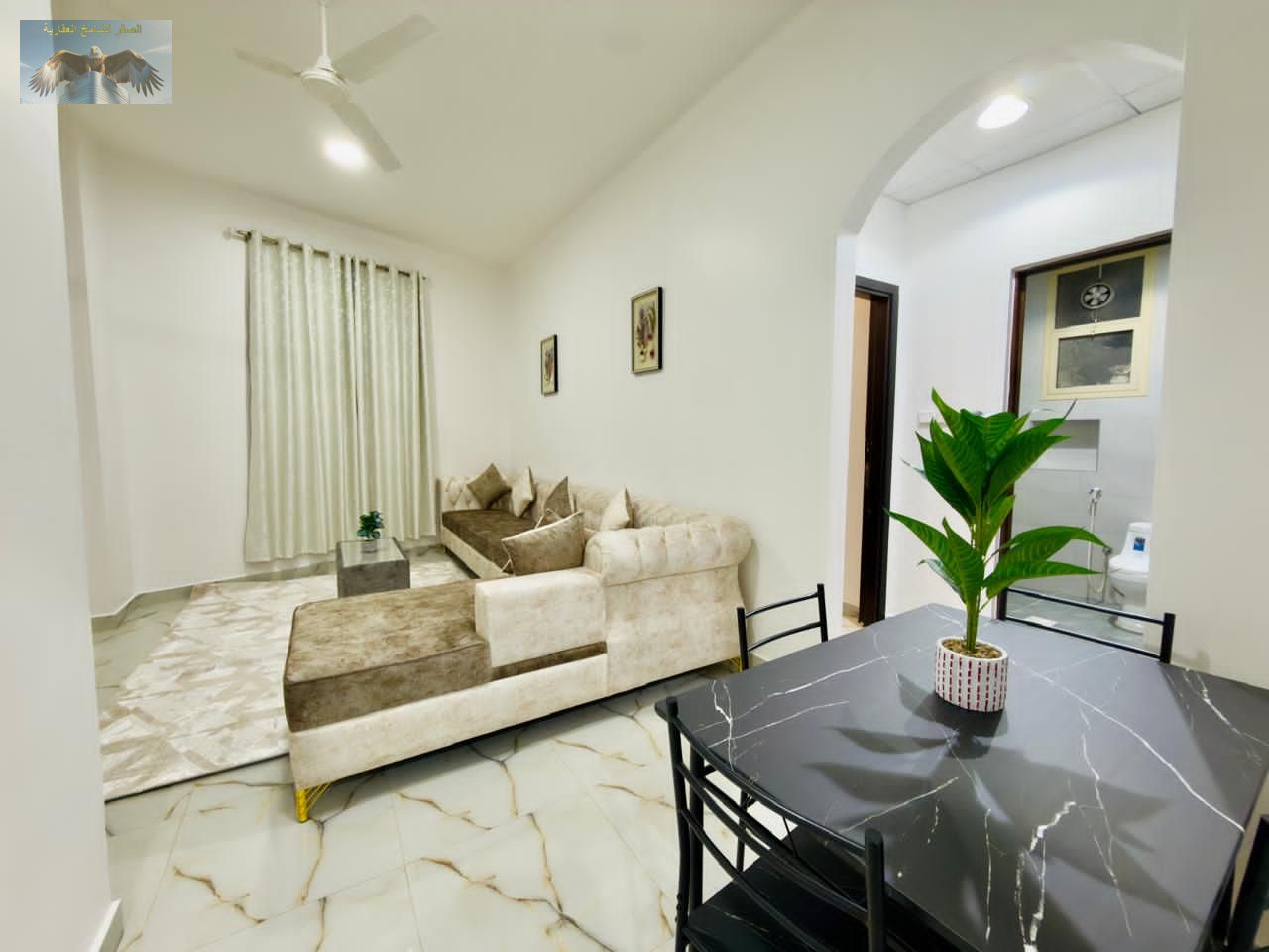 Monthly Rent: 1BR Furnished Apartment - Rashidiya 2, Near Ladies Park