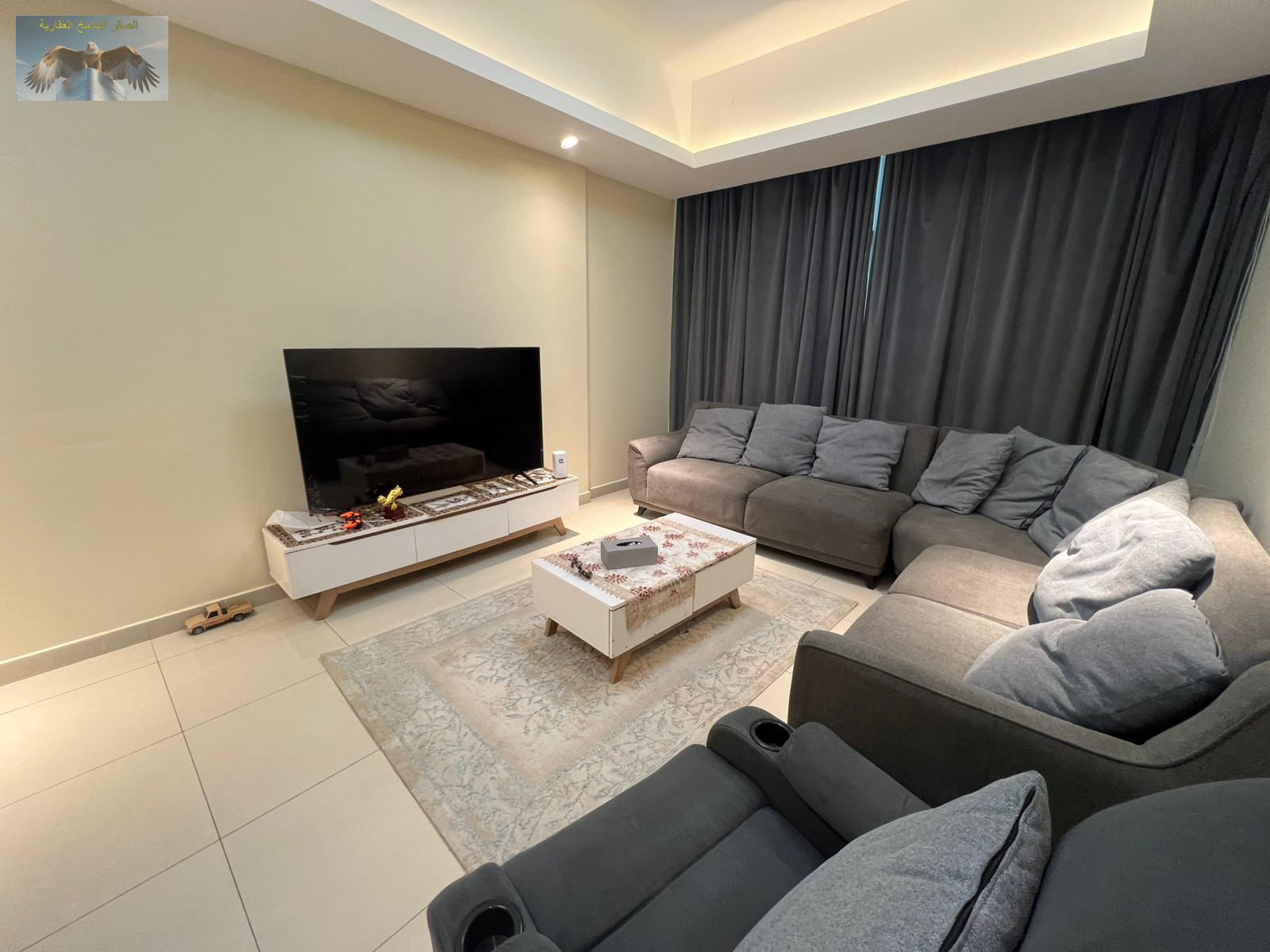 Furnished One Bedroom Apartment for Annual Rent in Gulfa Tower Khalifa Street with Balcony Parking Gym and Pool