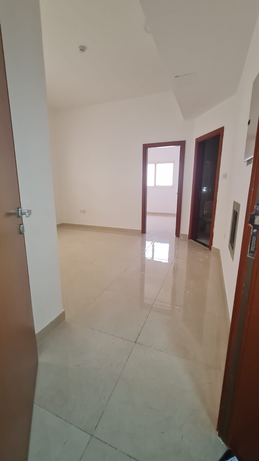 Brand new one bedroom apartment with two bathrooms in Al Qulaya, Sharjah, near the Corniche.