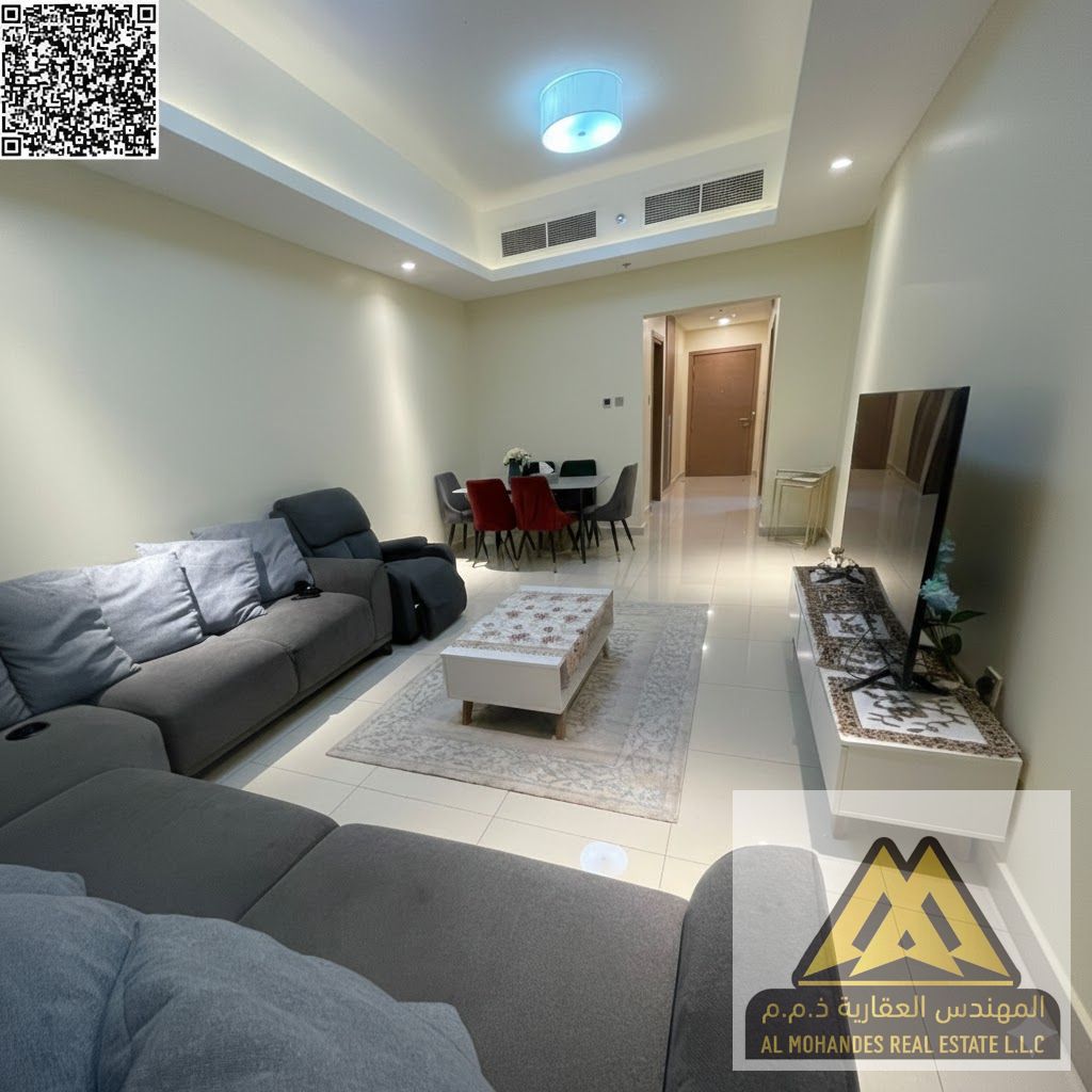 Annual Rent – 1 Bedroom & Living Room | Gulfa Tower – Block B
