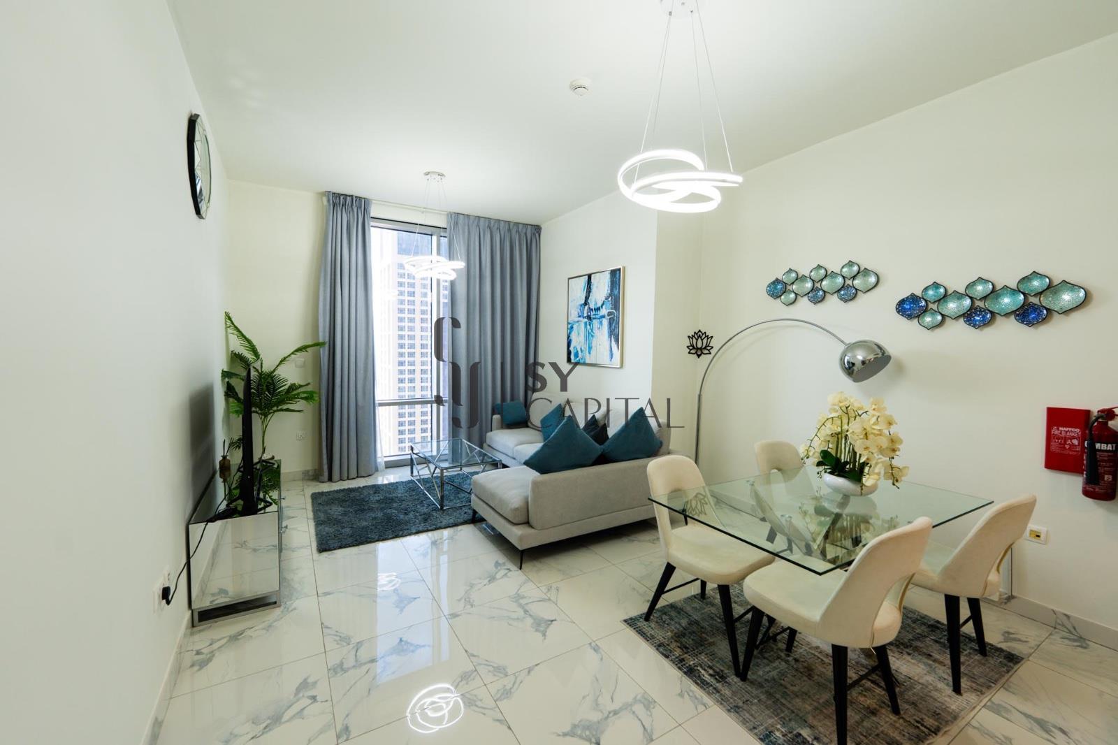 Fully Furnished 1-Bedroom | Amna Tower