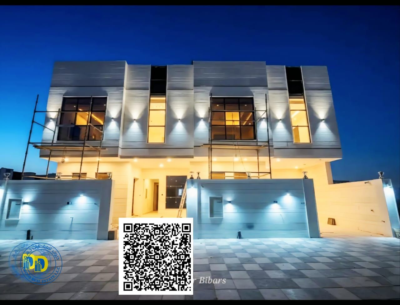 Modern finished townhouse with 5 bedrooms and a roof terrace in Al Bahia area. Price includes registration and ownership fees.