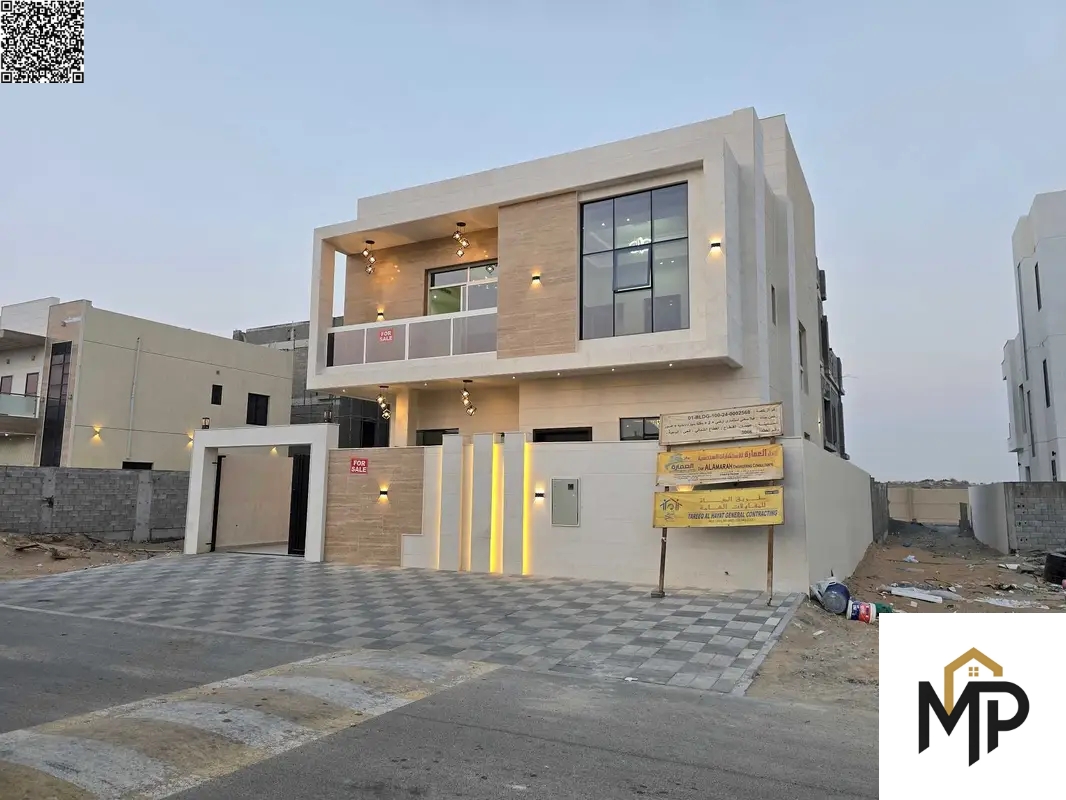 Villa with all registration and ownership fees included, ready to move in, in one of Ajman's most prestigious areas. Freehold ownership available to a