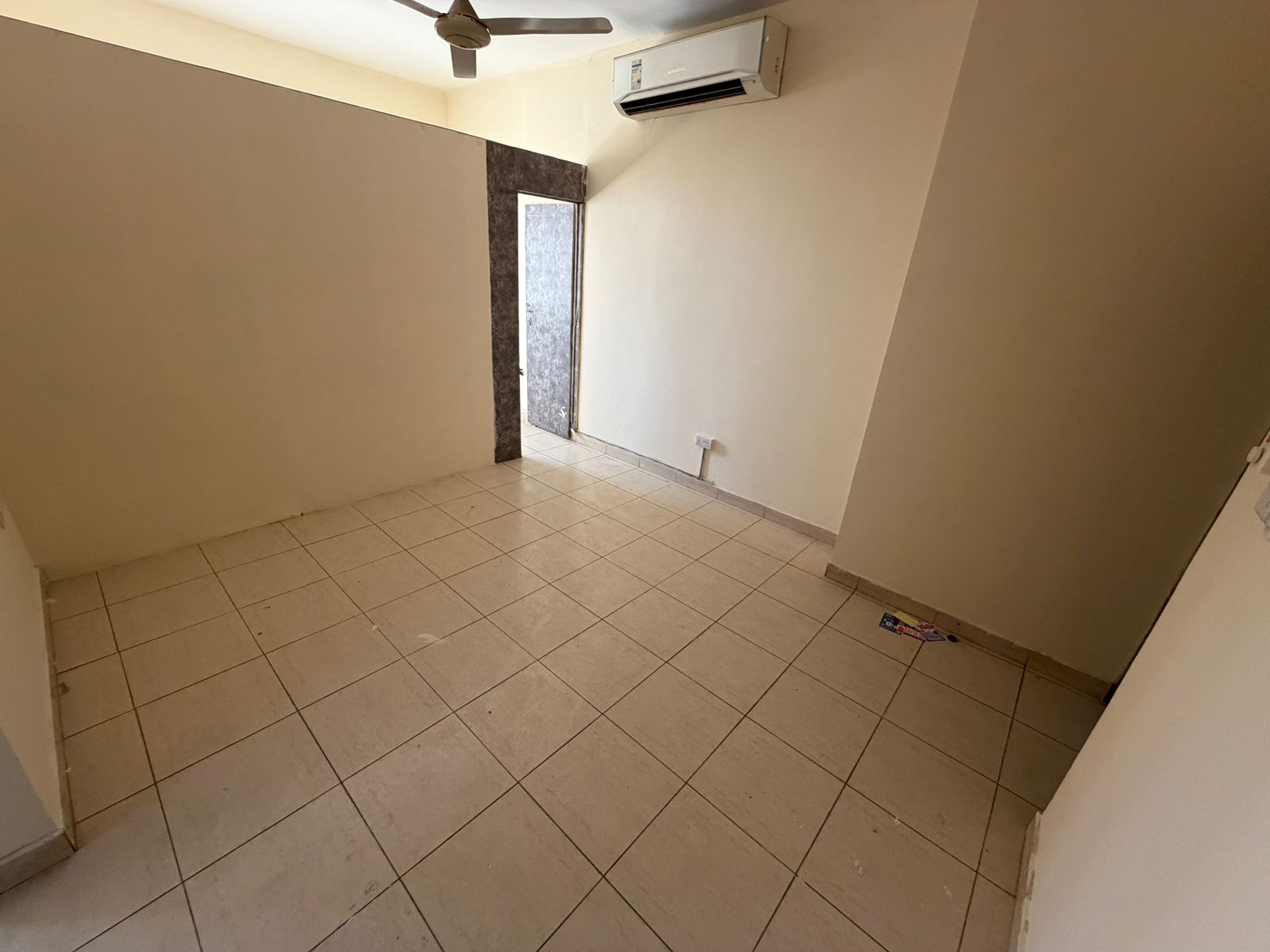 Annual rent 1BHK Al Nuaimiya Kuwait Street large size bright apartment